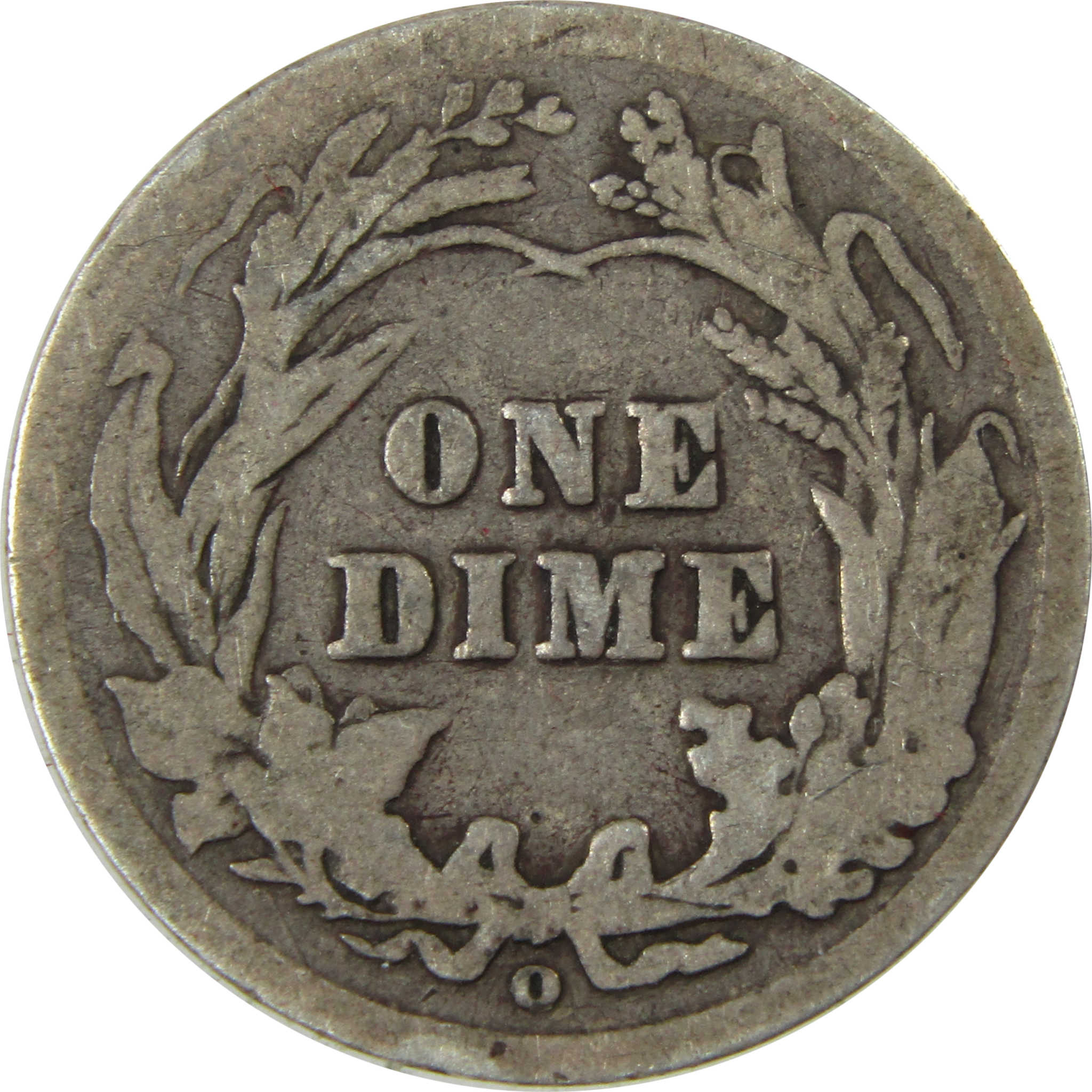 1905 O Micro O Barber Silver Dime G Good 10c Coin SKU:I26633