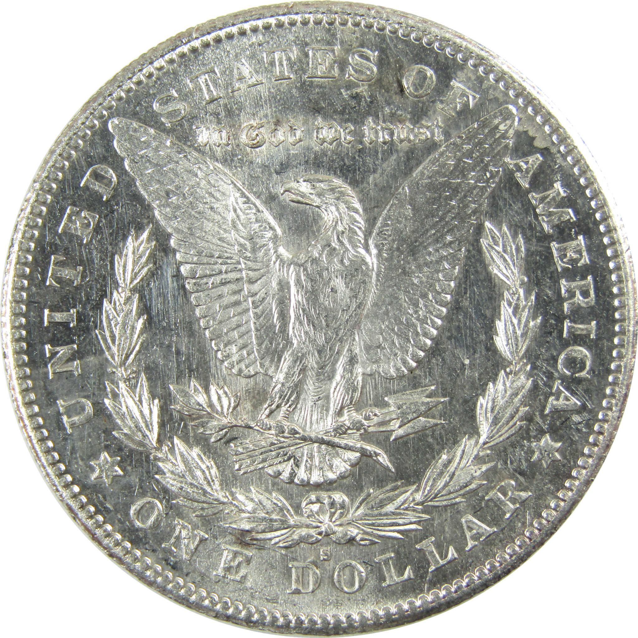 1878 S Morgan Silver Dollar Uncirculated Mint State $1 Coin SKU:I25984 - Morgan coin - Morgan silver dollar - Morgan silver dollar for sale - Profile Coins & Collectibles