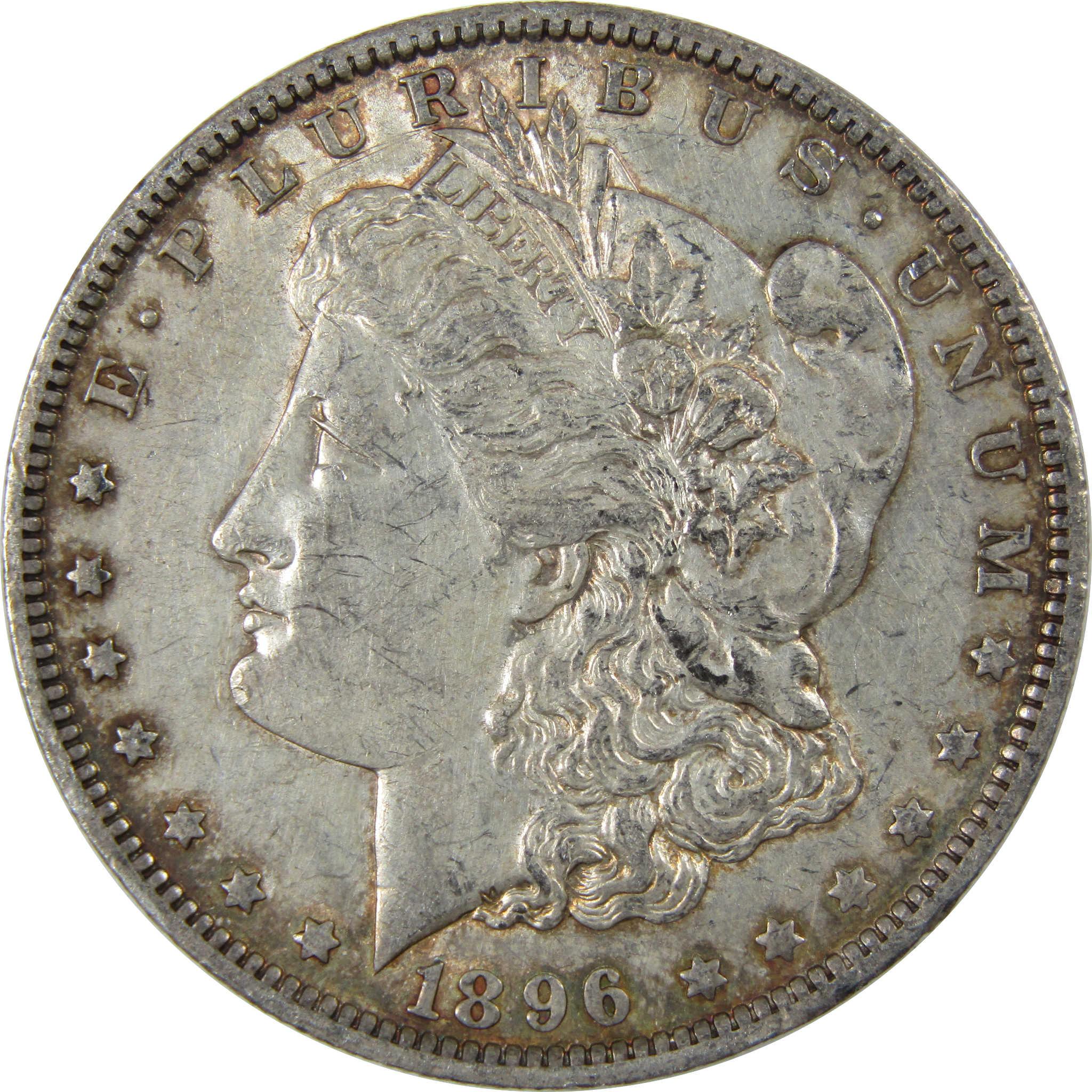 1896 O Morgan Dollar AU About Uncirculated Silver $1 Coin SKU:I23701 - Morgan coin - Morgan silver dollar - Morgan silver dollar for sale - Profile Coins & Collectibles