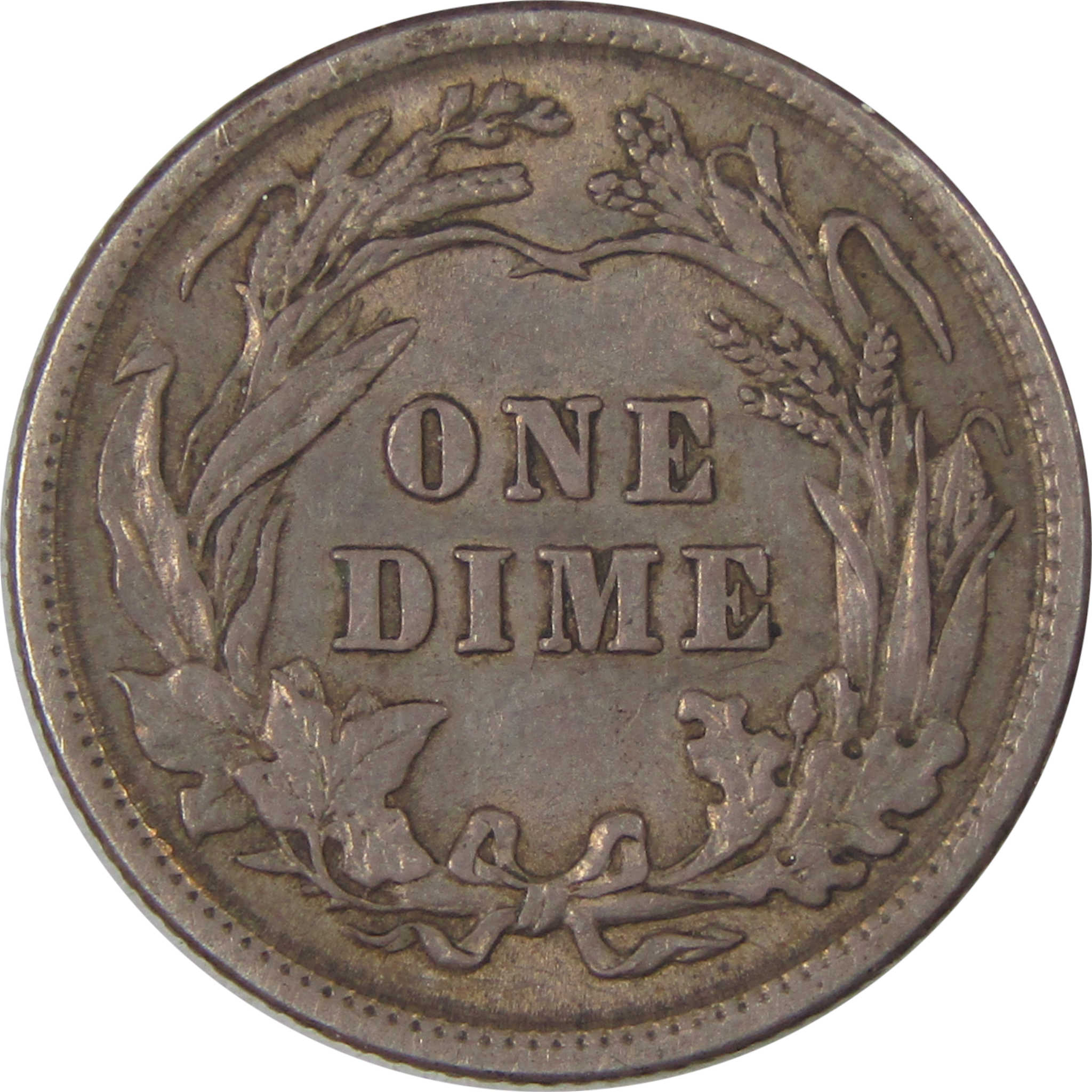 1916 Barber Dime AU About Uncirculated Silver 10c Coin SKU:I18070