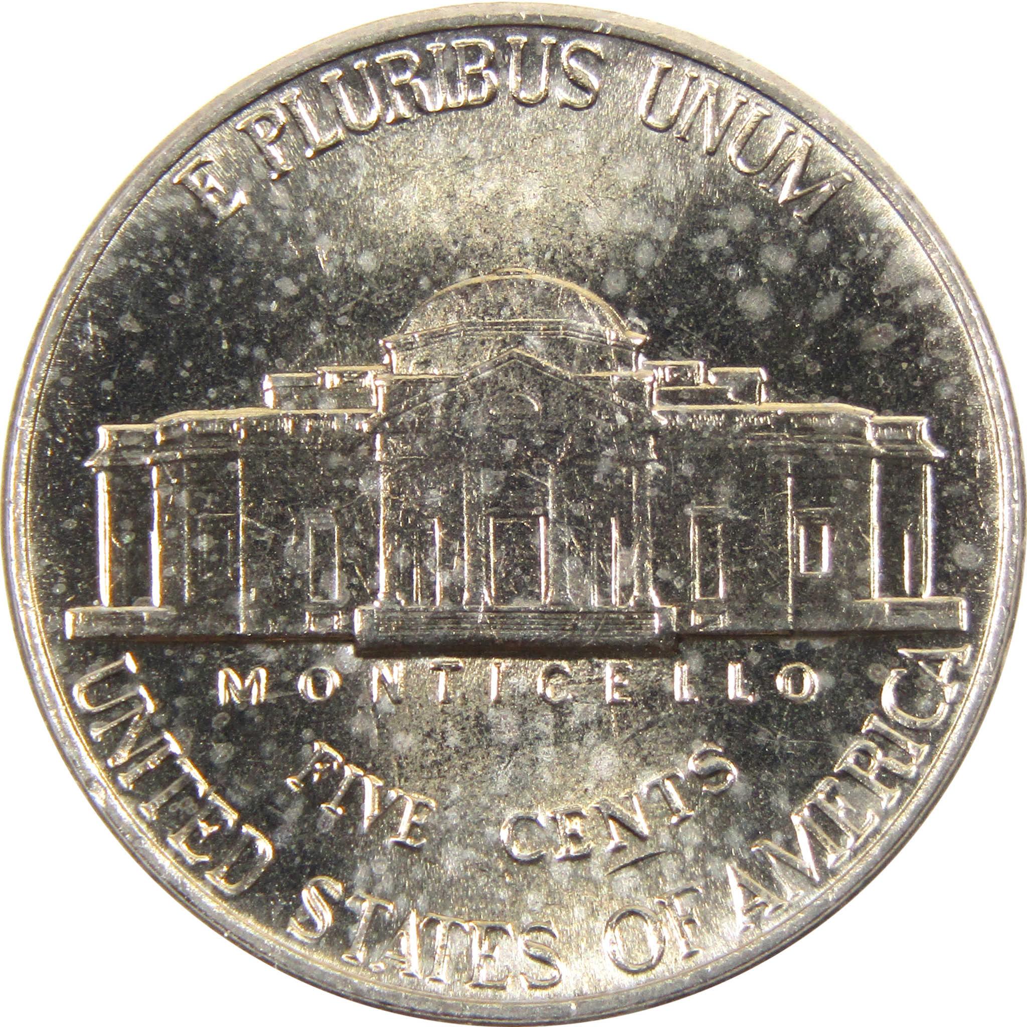 1989 D Jefferson Nickel BU Uncirculated 5c Coin