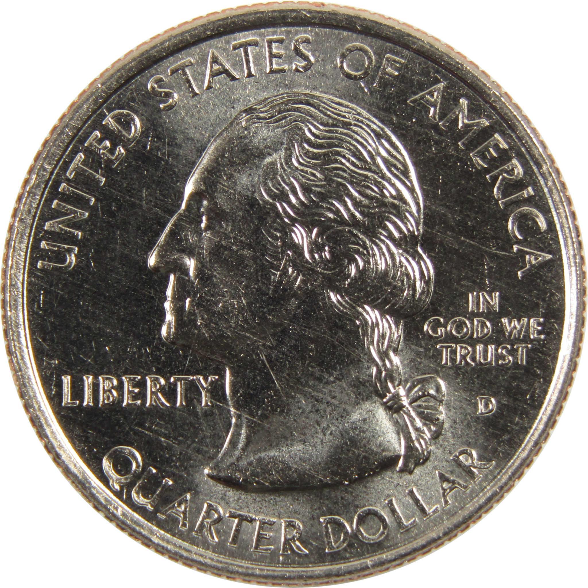 1999 D Delaware State Quarter BU Uncirculated Clad 25c Coin