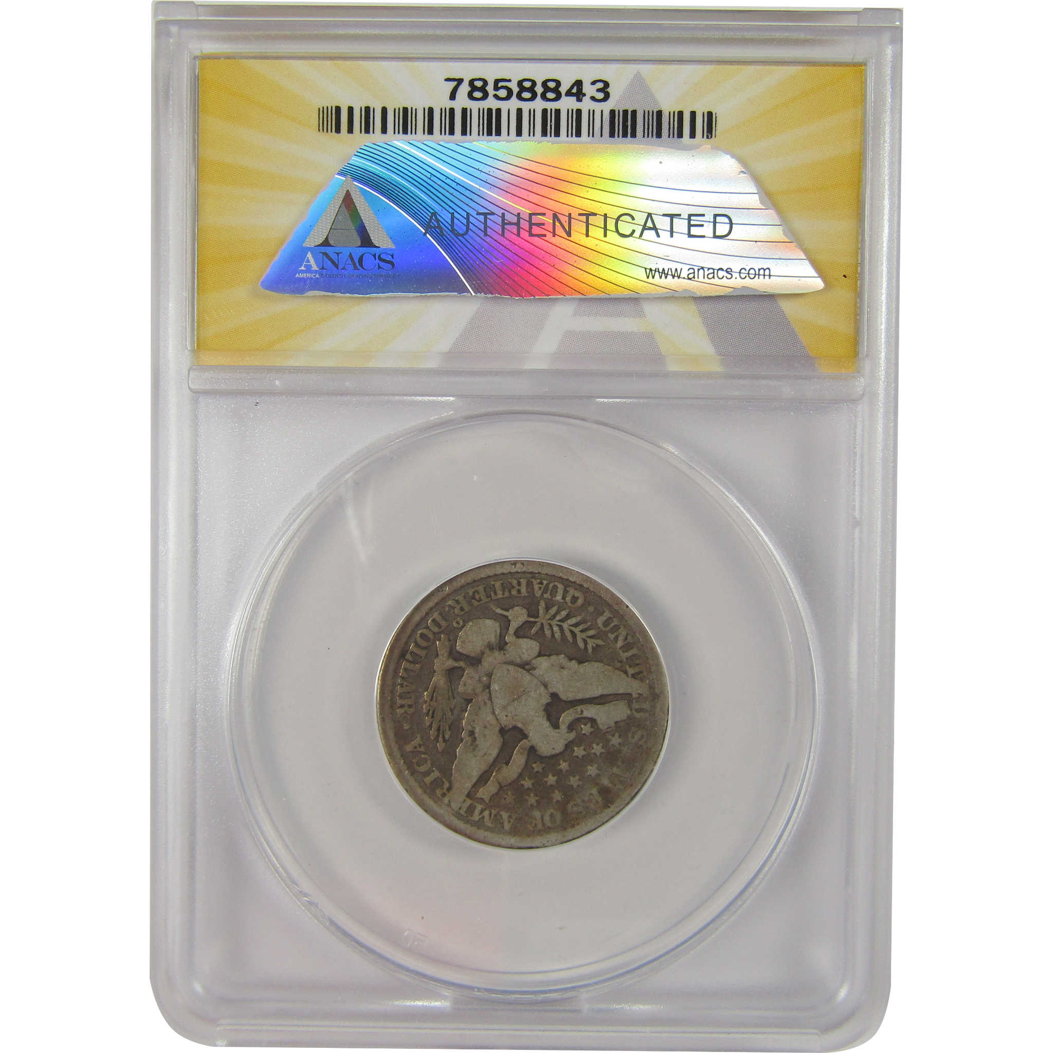 1896 O Barber Quarter G 4 ANACS Silver 25c Coin SKU:I20223