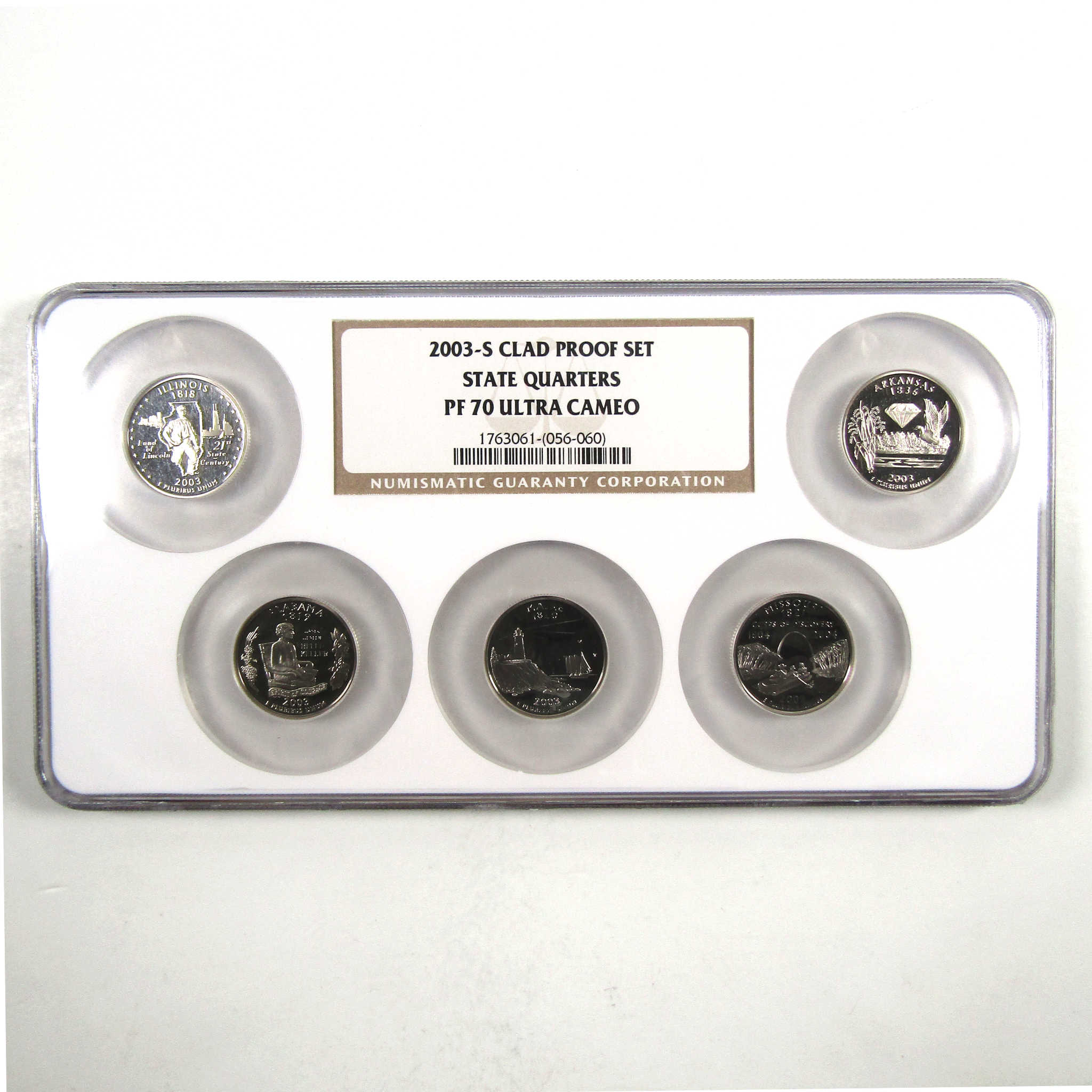 2003 S U.S Mint Proof Set PF 70 UCAM NGC Clad Proof SKU:CPC5010