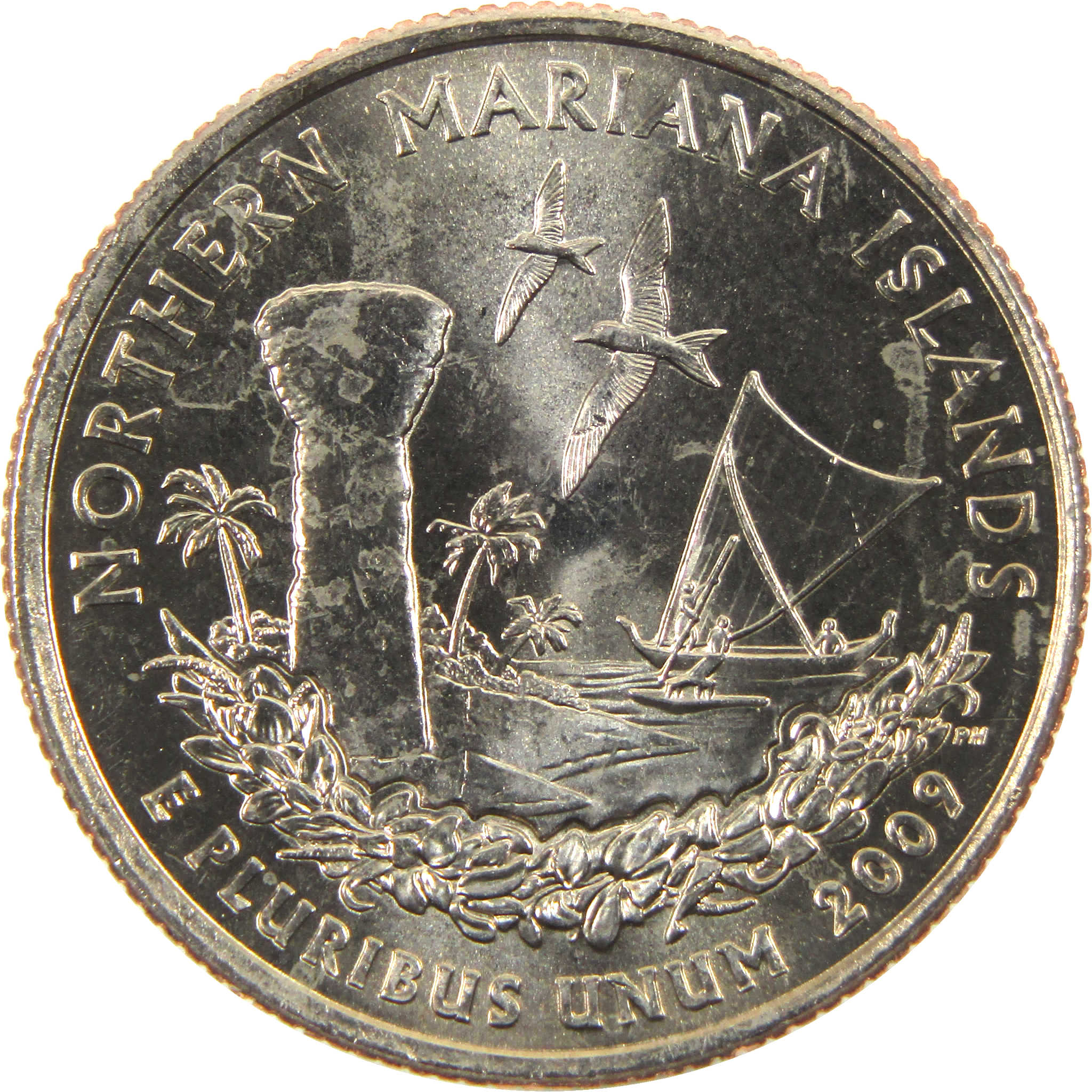 2009 P Northern Mariana Islands US Territories Quarter Uncirculated