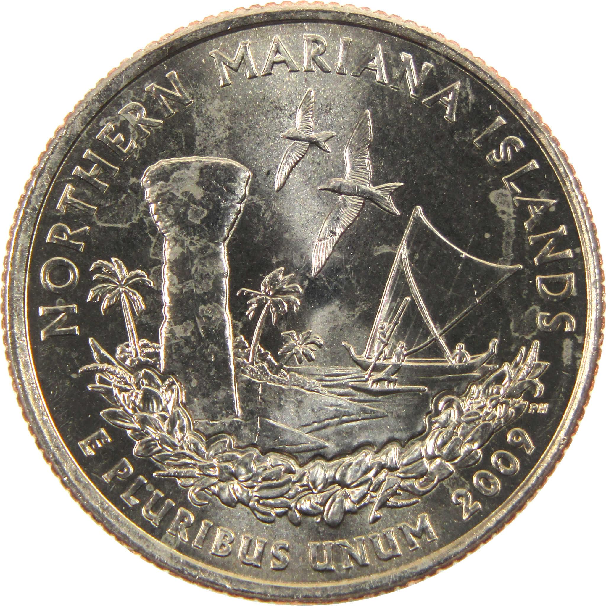 2009 P Northern Mariana Islands US Territories Quarter Uncirculated