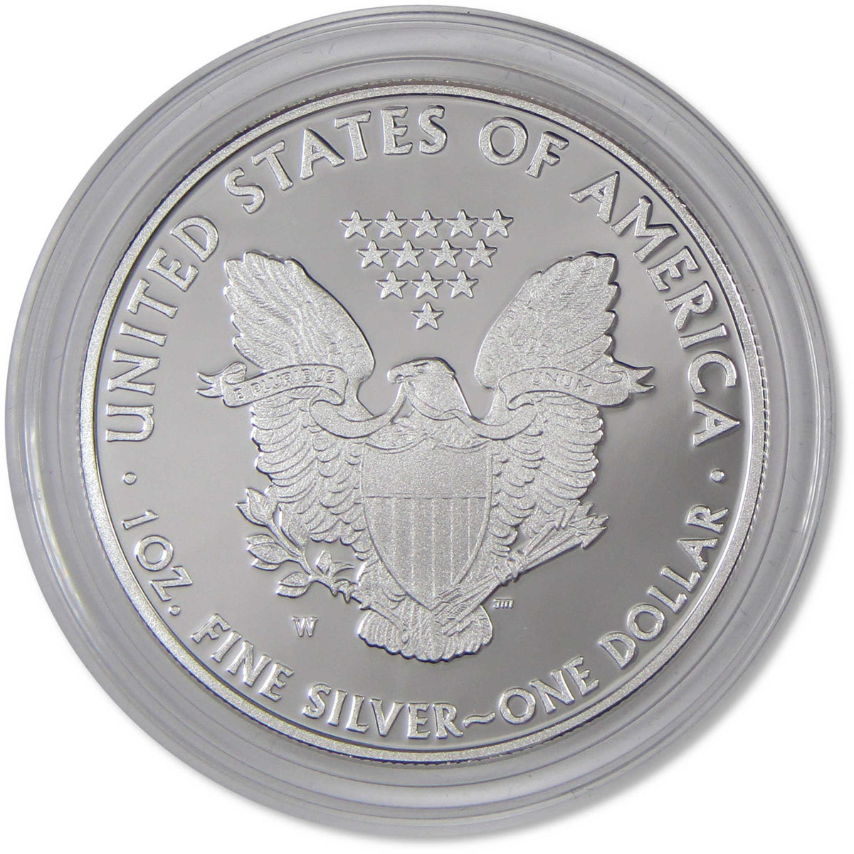 2011 W American Silver Eagle Proof $1 Coin Collectible OGP COA