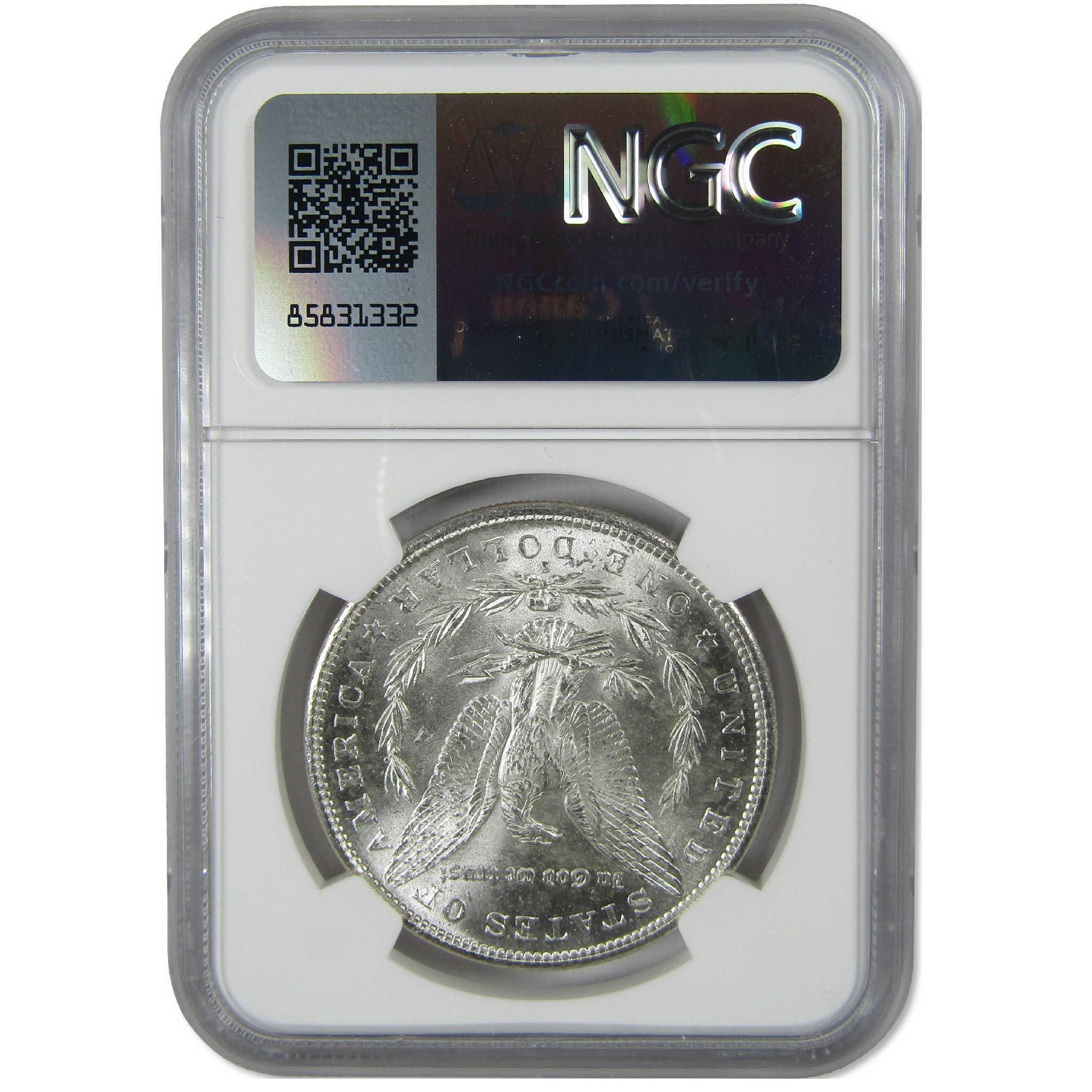 1882 S Morgan Silver Dollar MS 65 NGC Uncirculated $1 Coin Collectible - Morgan coin - Morgan silver dollar - Morgan silver dollar for sale - Profile Coins & Collectibles