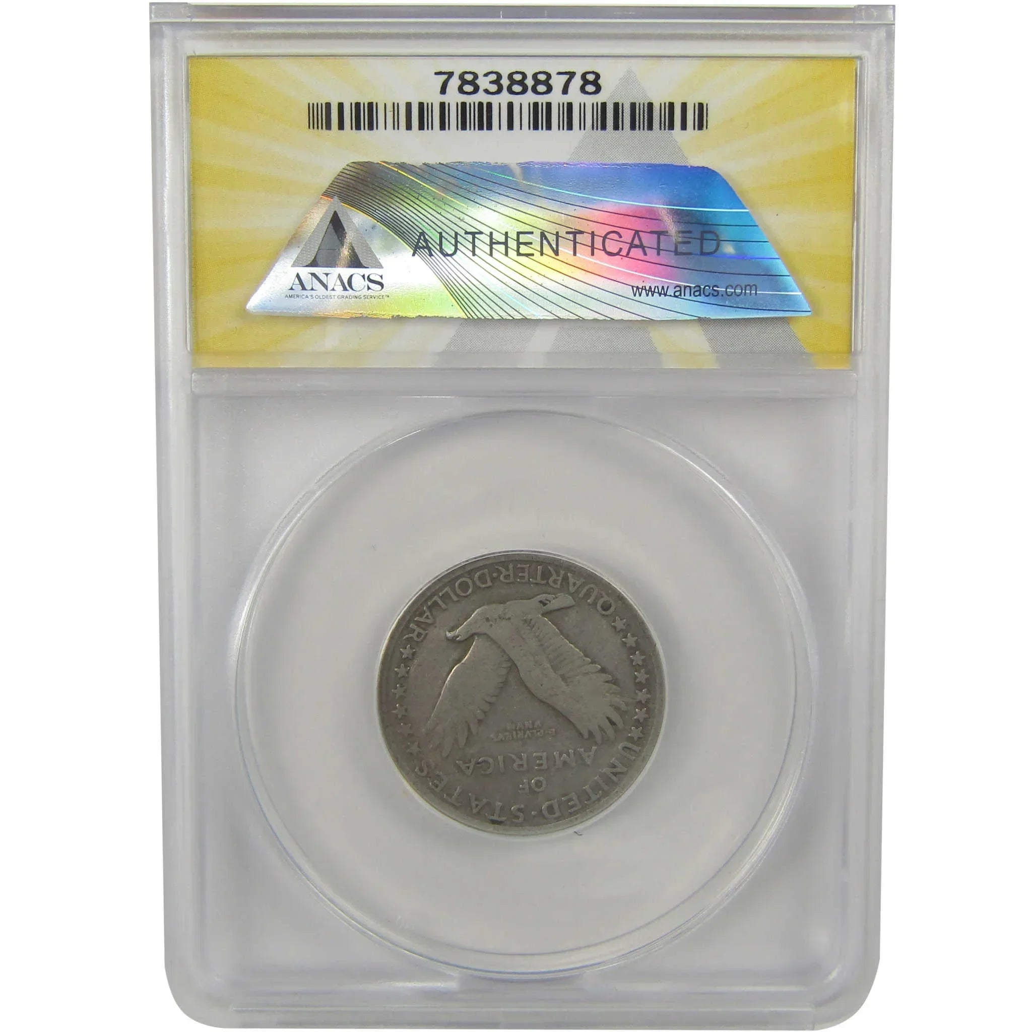 1917 Type 1 Standing Liberty Quarter VF 25 Details ANACS SKU:I22335
