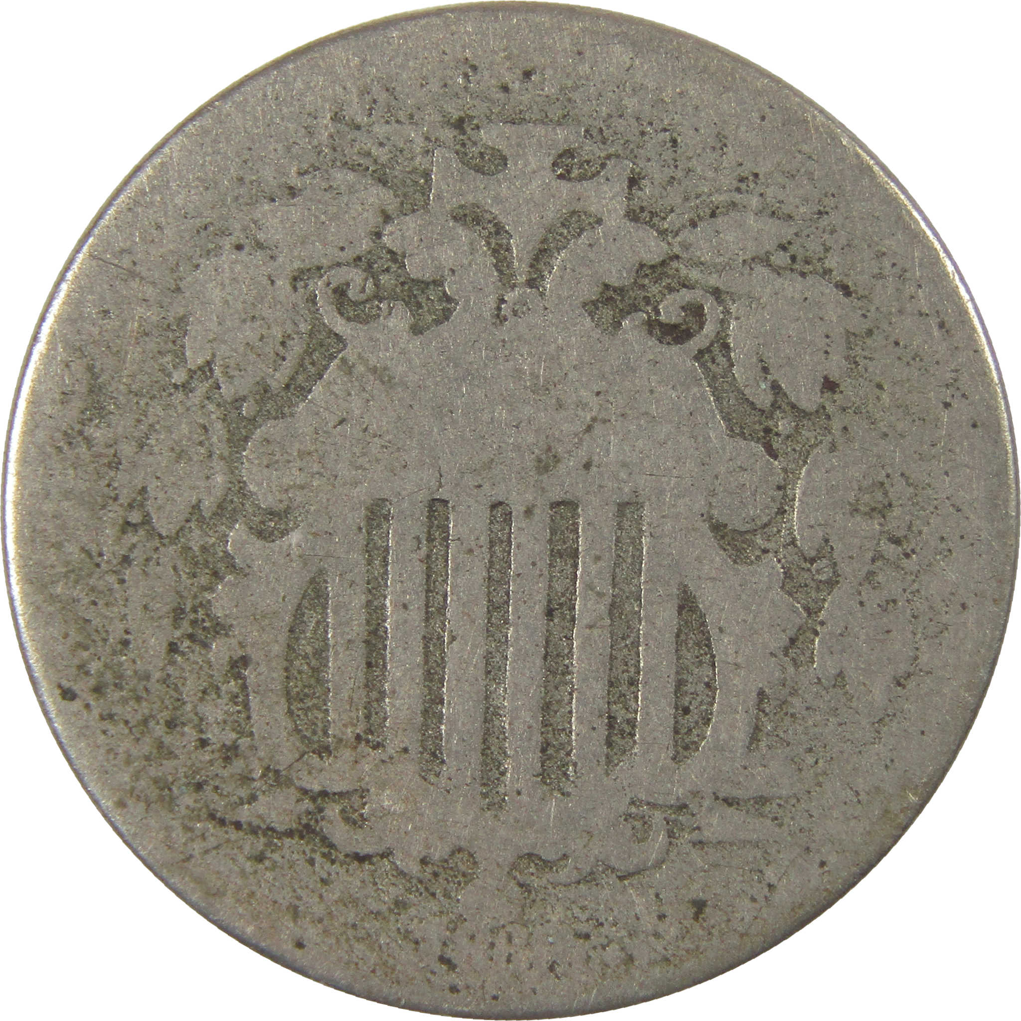 1868 Shield Nickel G Good 5c Coin SKU:I23844