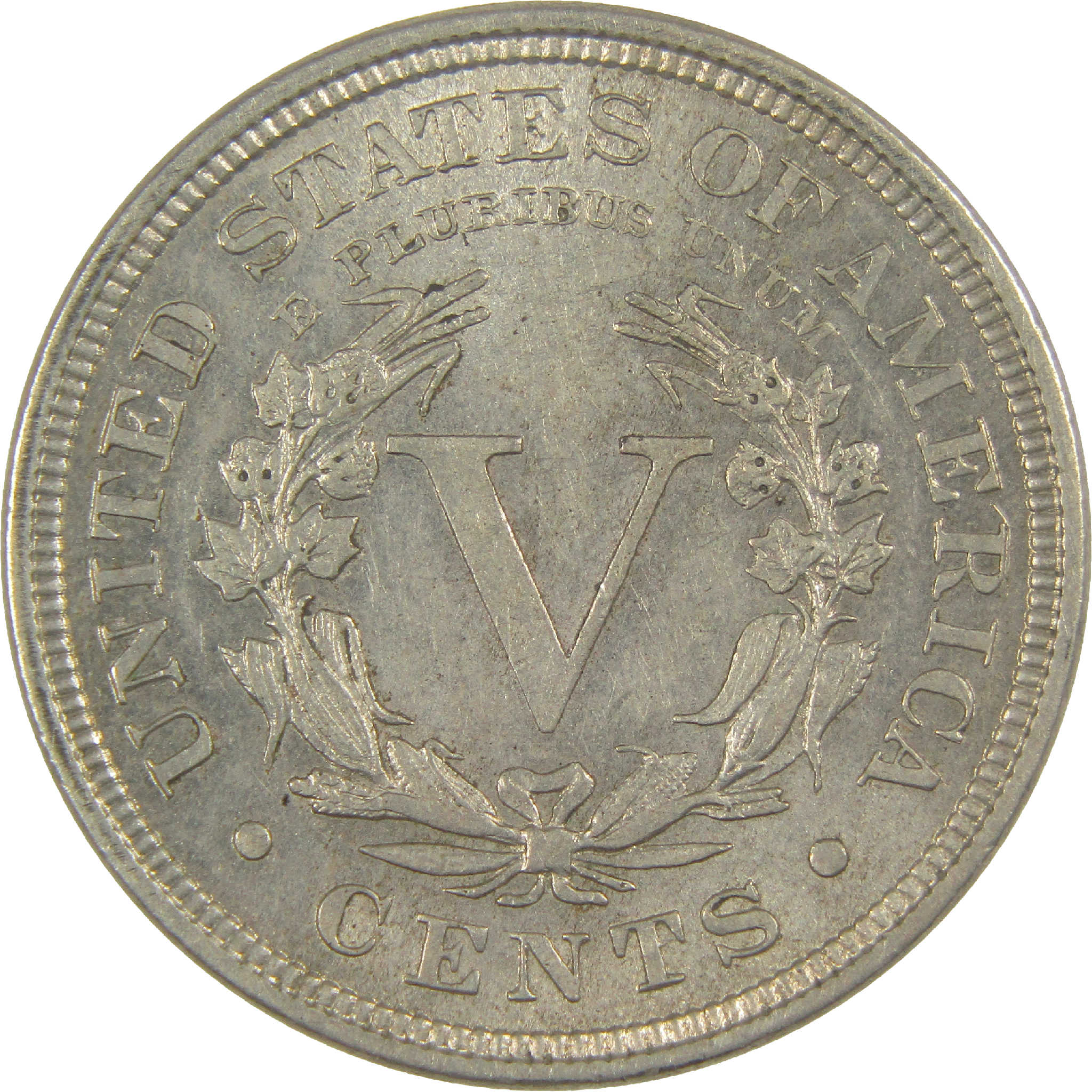 1906 Liberty Head V Nickel AU About Uncirculated 5c Coin