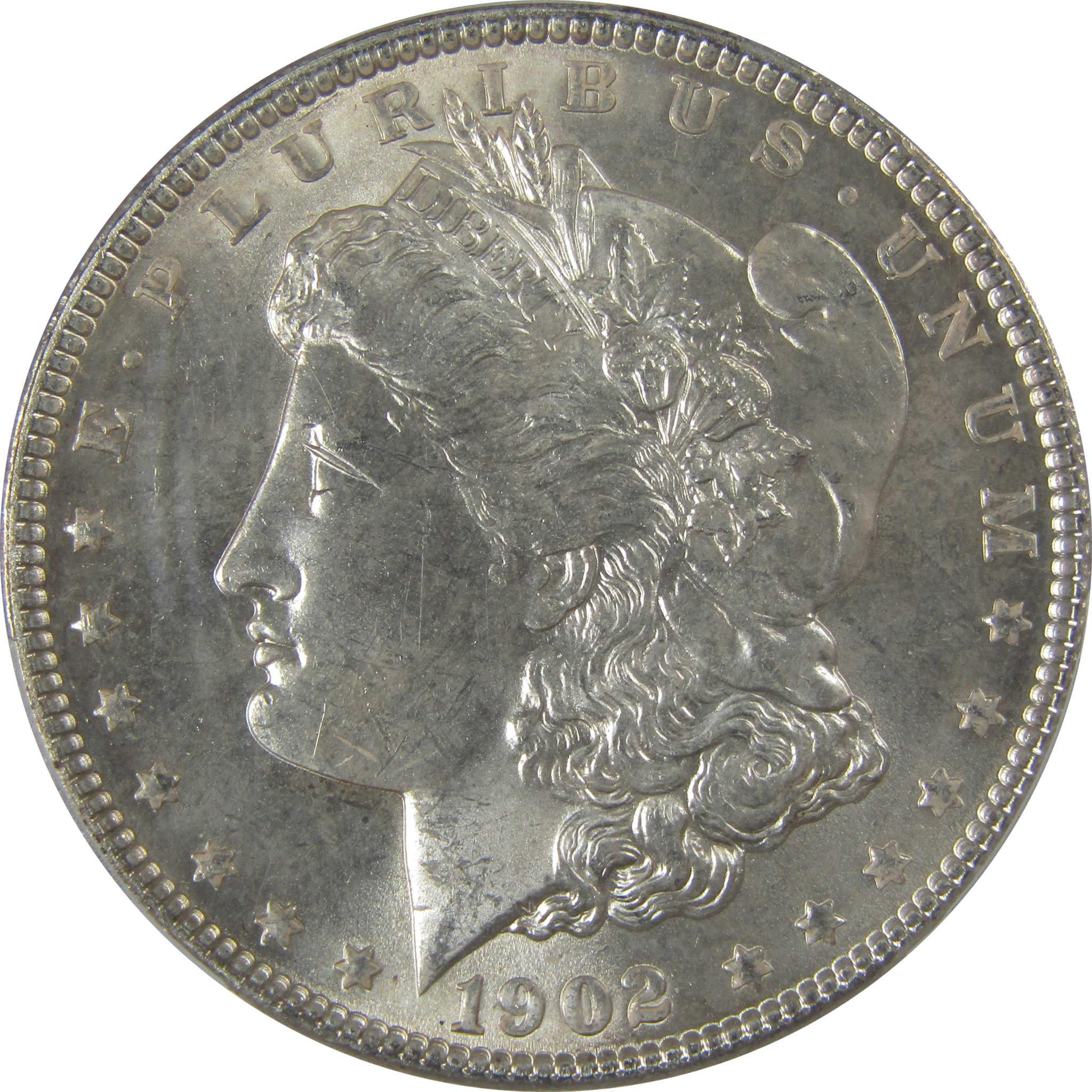 1902 Morgan Dollar MS 64 PCGS Silver Uncirculated $1 Coin SKU:I23167 - Morgan coin - Morgan silver dollar - Morgan silver dollar for sale - Profile Coins & Collectibles