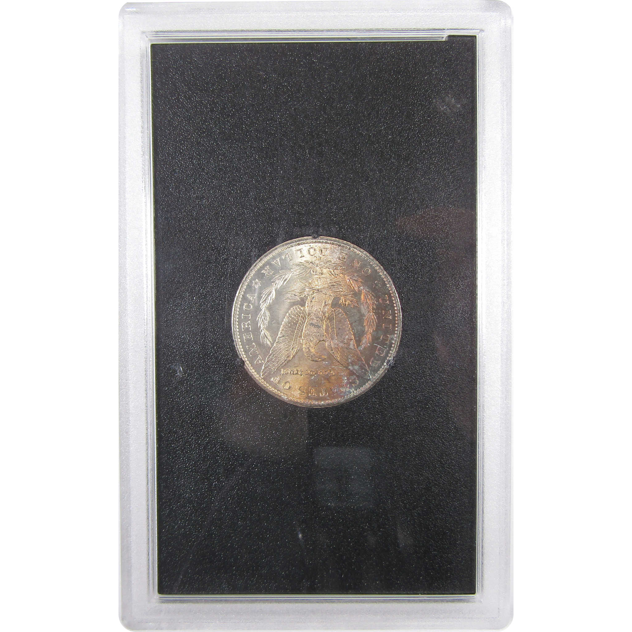 1883 CC GSA Morgan Dollar Uncirculated Silver $1 Coin Toned SKU:I17729