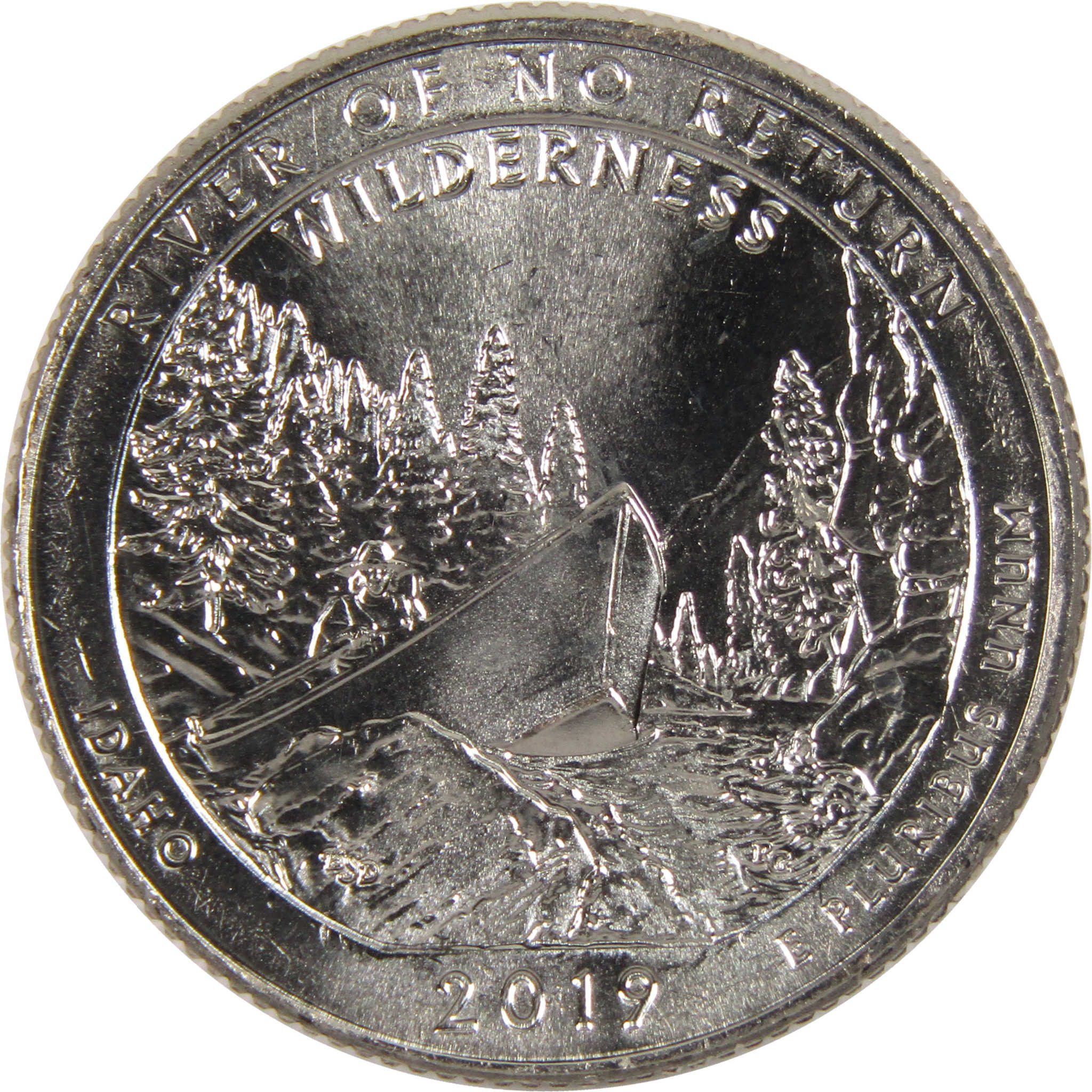 2019 D Frank Church River National Park Quarter BU Uncirculated Clad