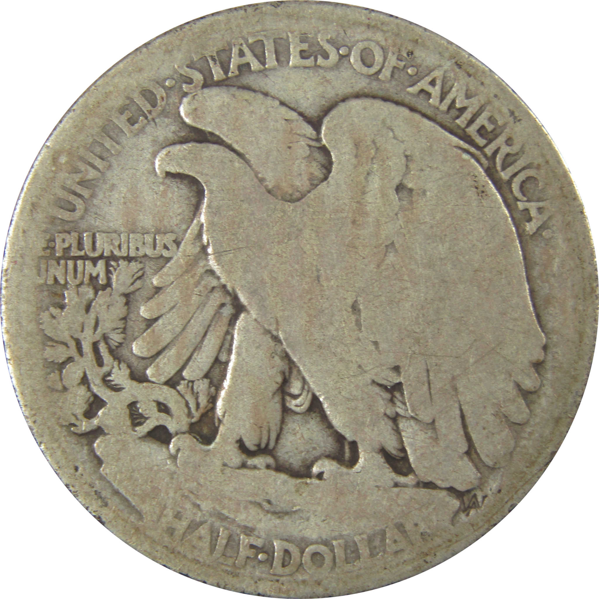 1916 D Liberty Walking Half Dollar AG About Good Silver SKU:I19293