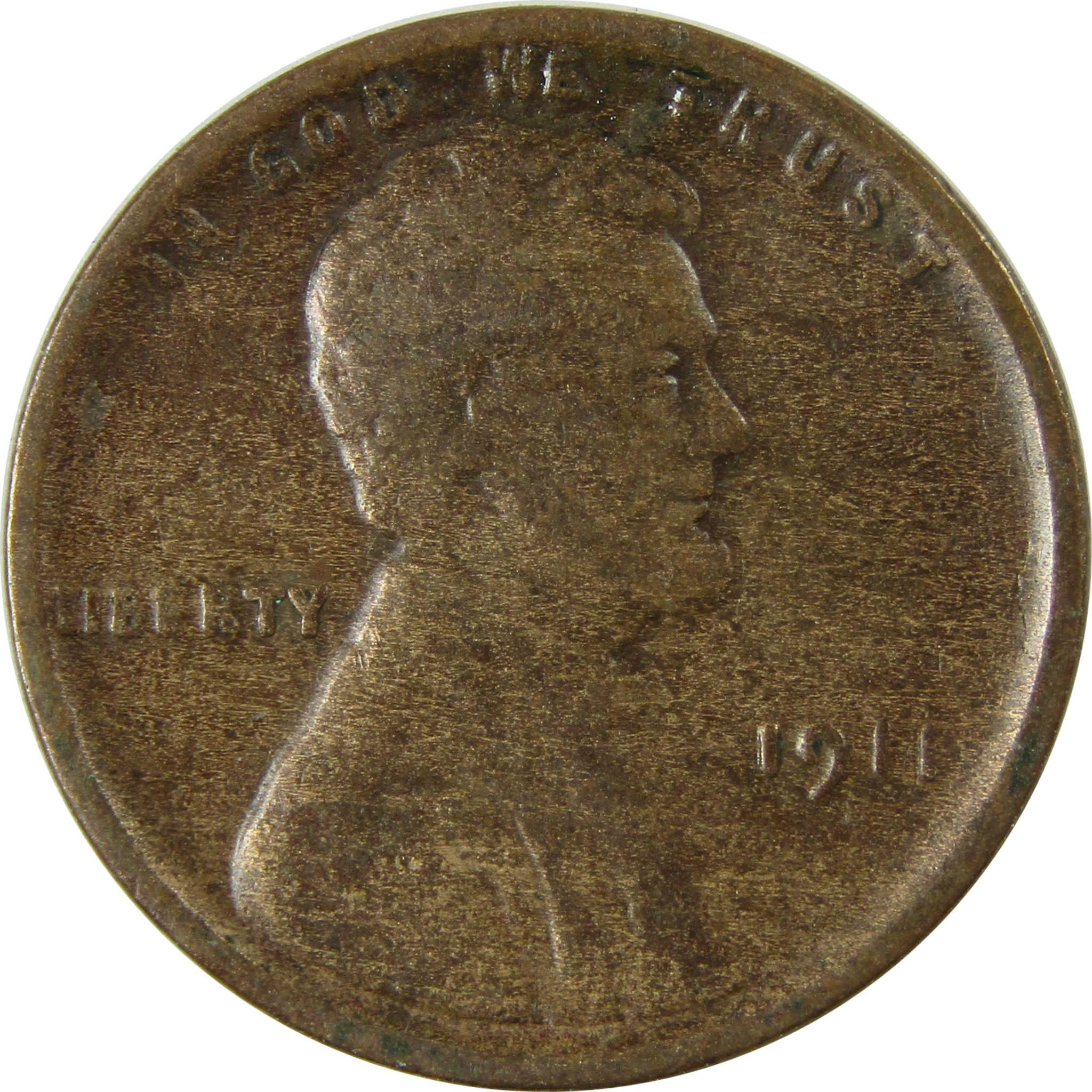 1911 S Lincoln Wheat Cent VG Very Good Penny 1c Coin SKU:I25828