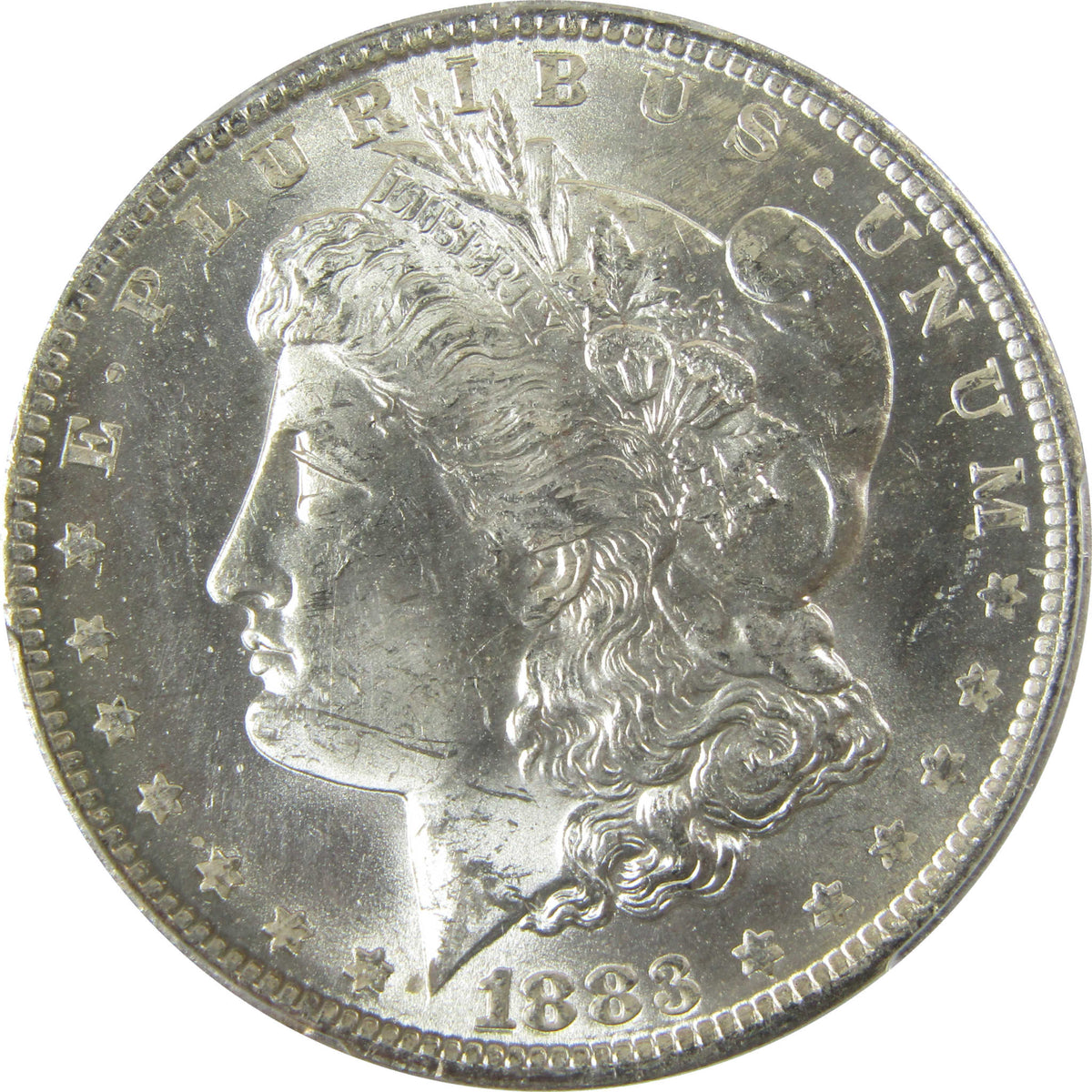 1883 O Morgan Silver Dollar MS 63 PCGS Uncirculated $1 Coin SKU:CP1662