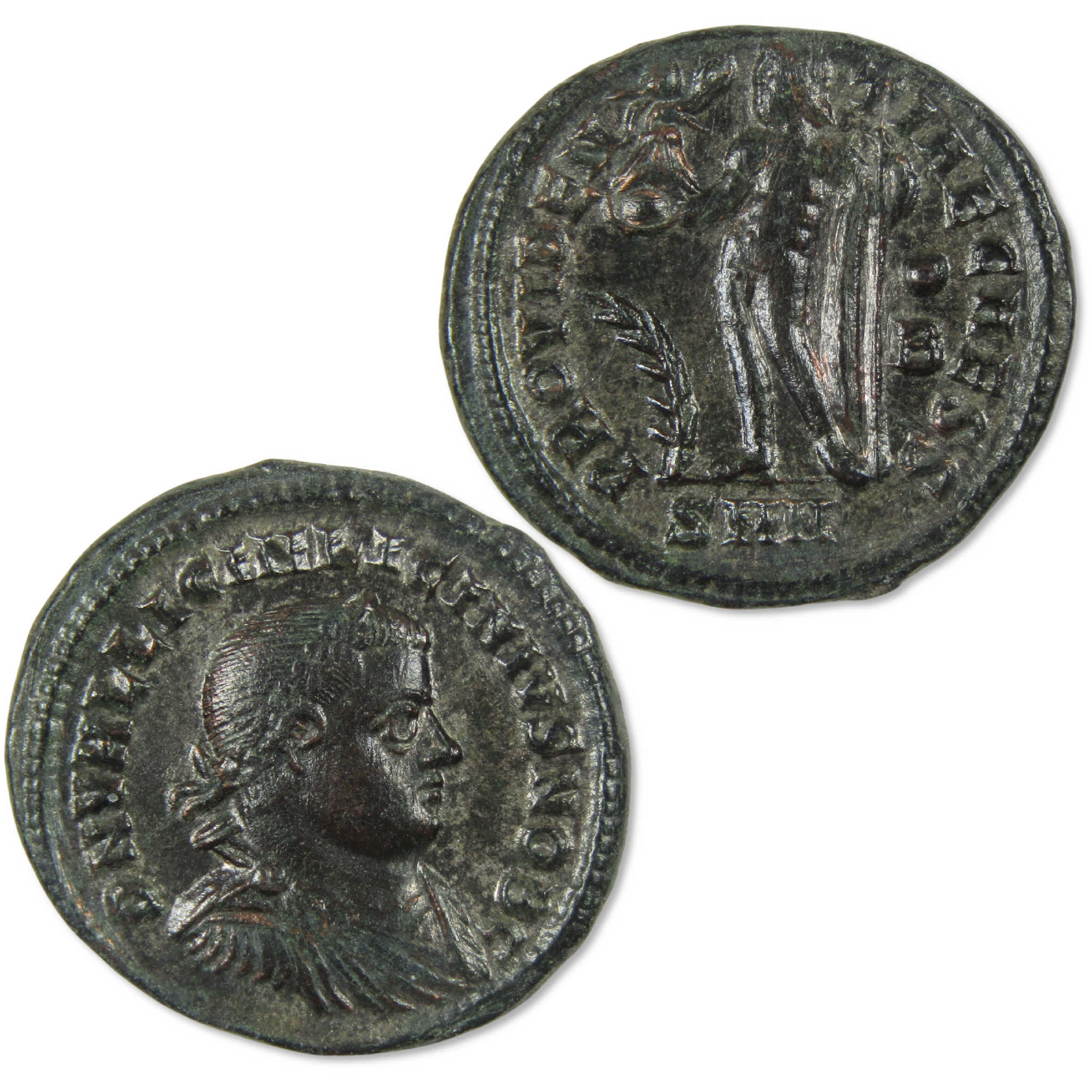 317-324 AD Licinius II Roman Empire Reduced Follis XF Ancient Coin