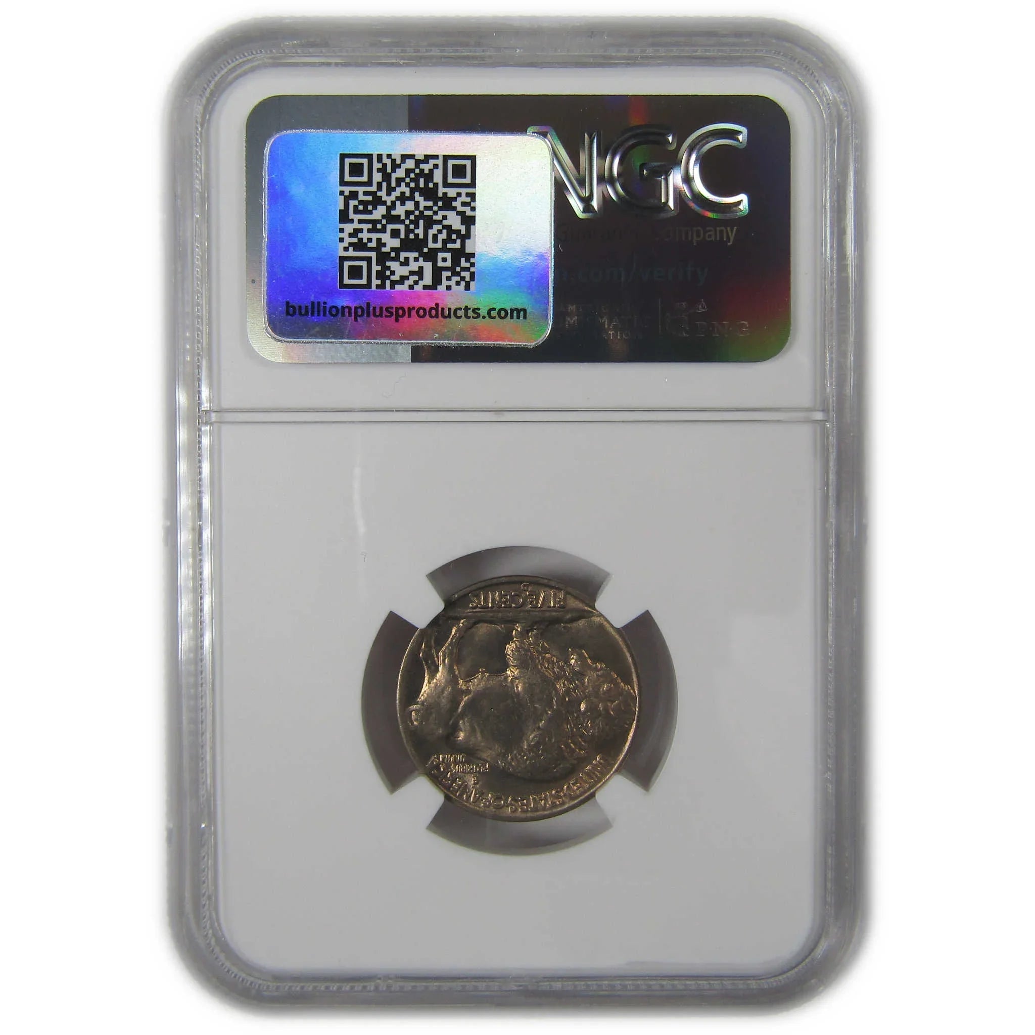 1936 D Indian Head Buffalo Nickel MS 66 NGC Bag Fragment SKU:I22662