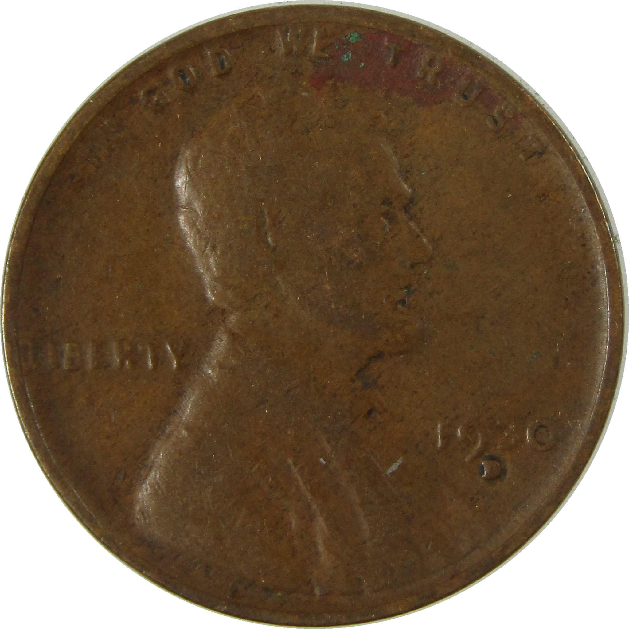 1930 D Lincoln Wheat Cent F Fine Penny 1c Coin Collectible SKU:I26760
