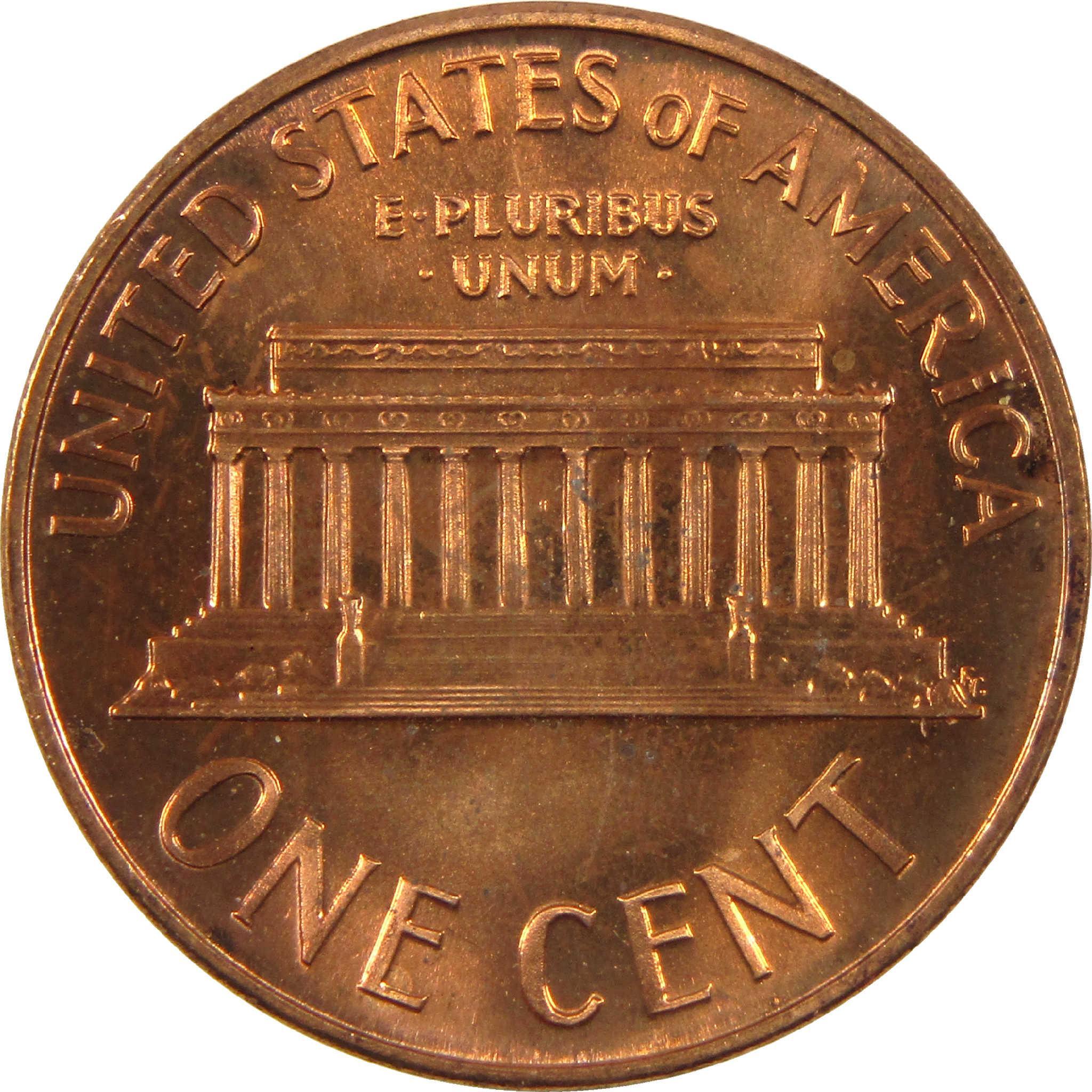 1967 SMS Lincoln Memorial Cent Uncirculated Penny 1c Coin
