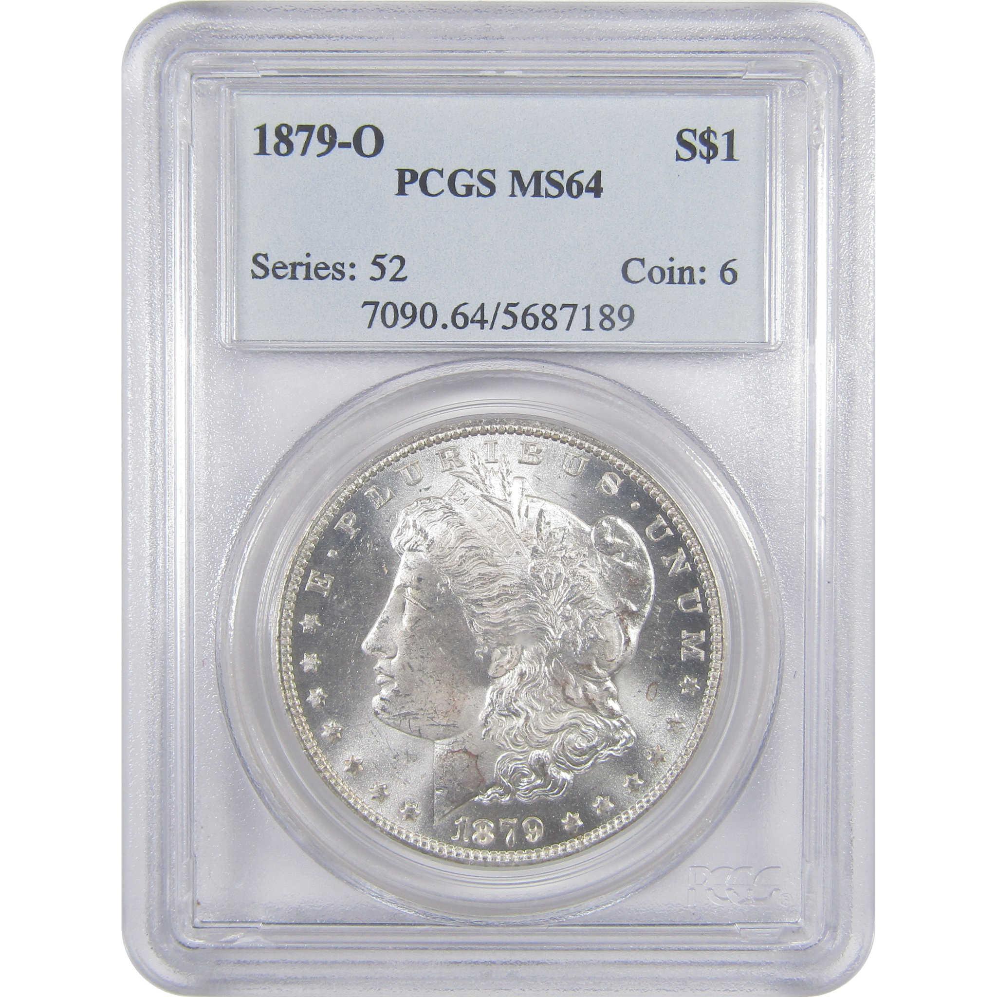 1879 O Morgan Dollar MS 64 PCGS Silver Uncirculated $1 Coin SKU:I16969 - Morgan coin - Morgan silver dollar - Morgan silver dollar for sale - Profile Coins & Collectibles