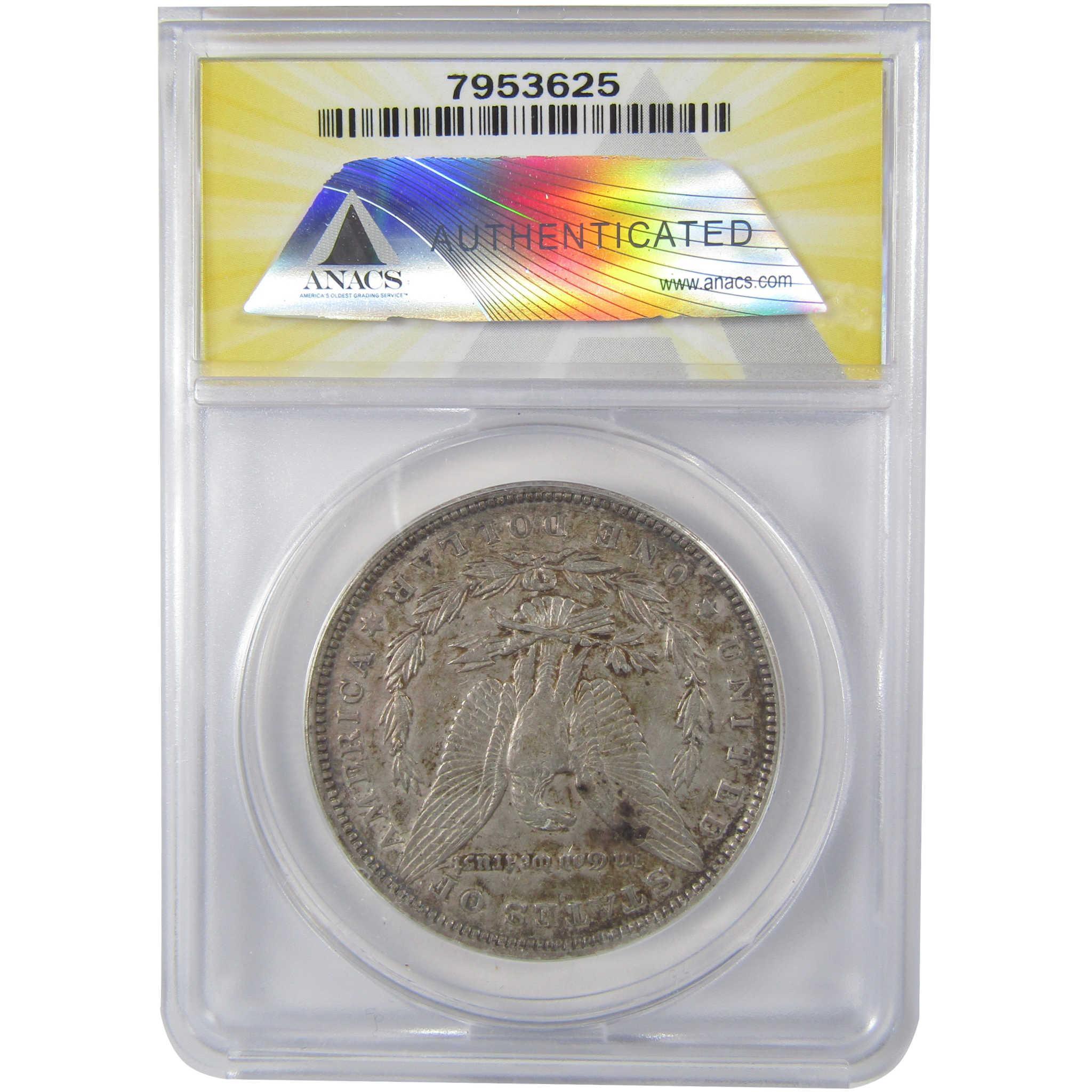 1894 Morgan Silver Dollar AU 50 Details ANACS $1 Coin SKU:I25427 - Morgan coin - Morgan silver dollar - Morgan silver dollar for sale - Profile Coins & Collectibles