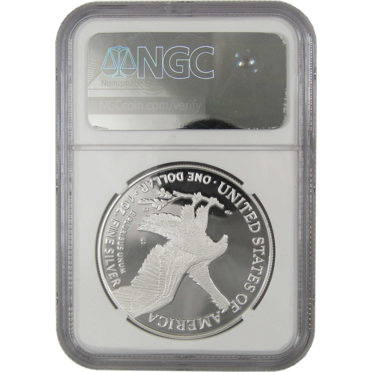 2025 S U.S. Navy Privy Mark Silver Eagle PF 70 UCAM NGC First Day