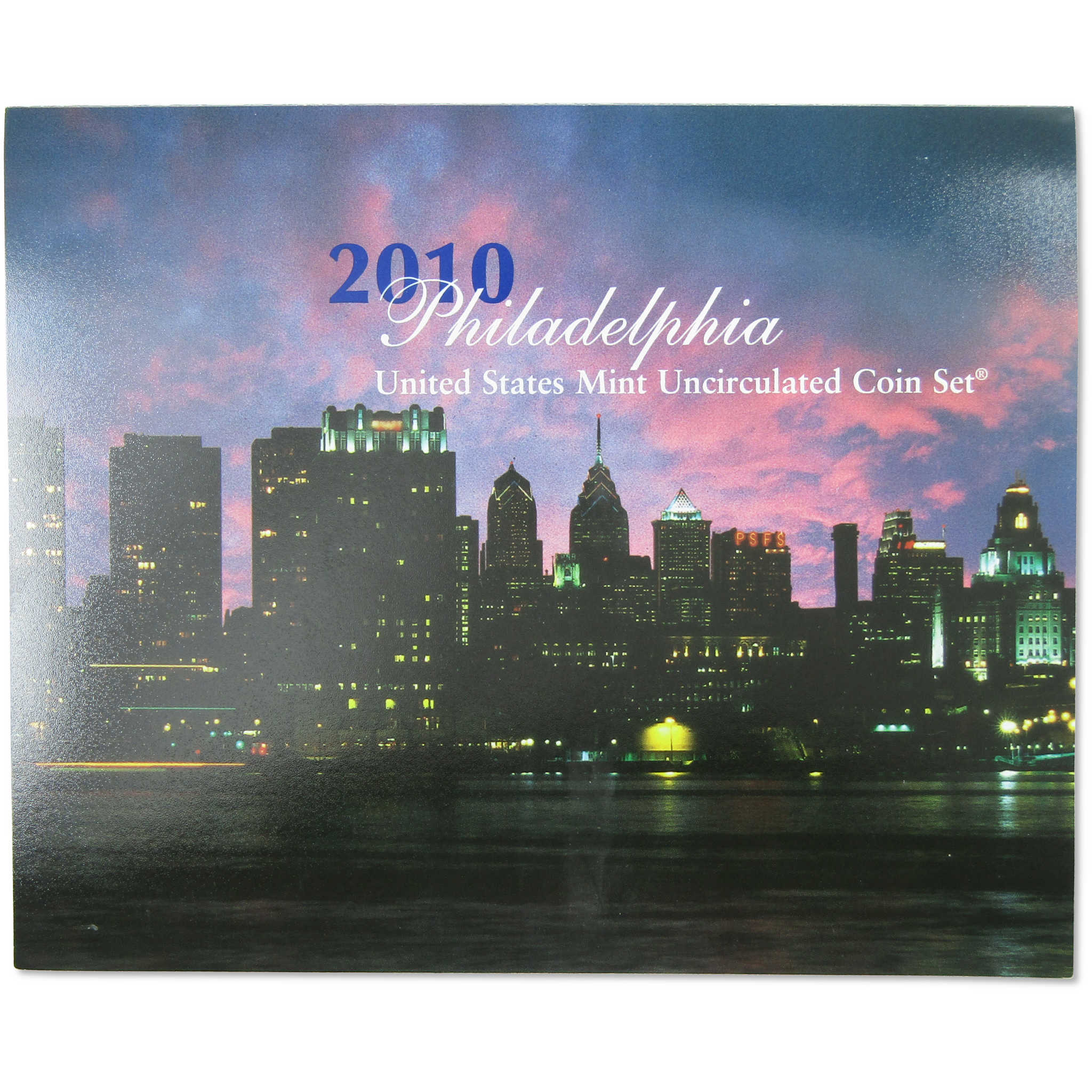 2010 Uncirculated Coin Set U.S Mint Government Packaging OGP COA