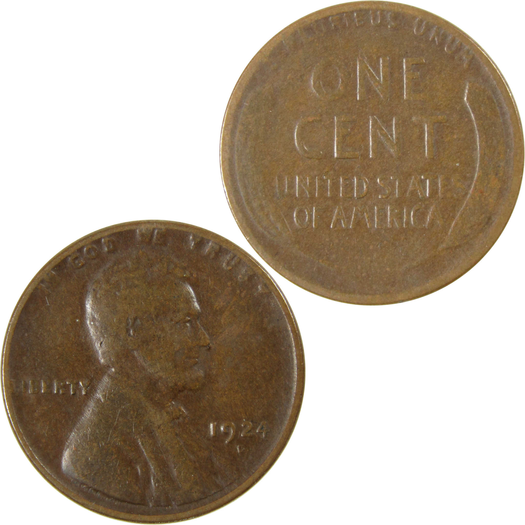 1924 D Lincoln Wheat Cent VG Very Good Penny 1c Coin SKU:I26307
