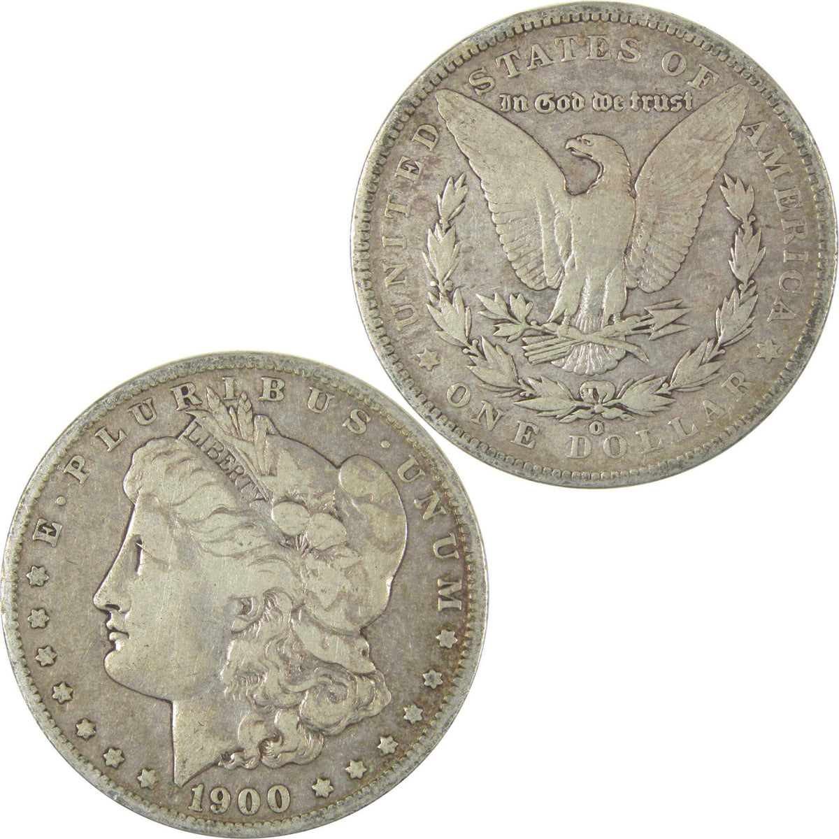 1900 O/CC Morgan Dollar F Fine Silver $1 Coin SKU:I22568 - Morgan coin - Morgan silver dollar - Morgan silver dollar for sale - Profile Coins & Collectibles