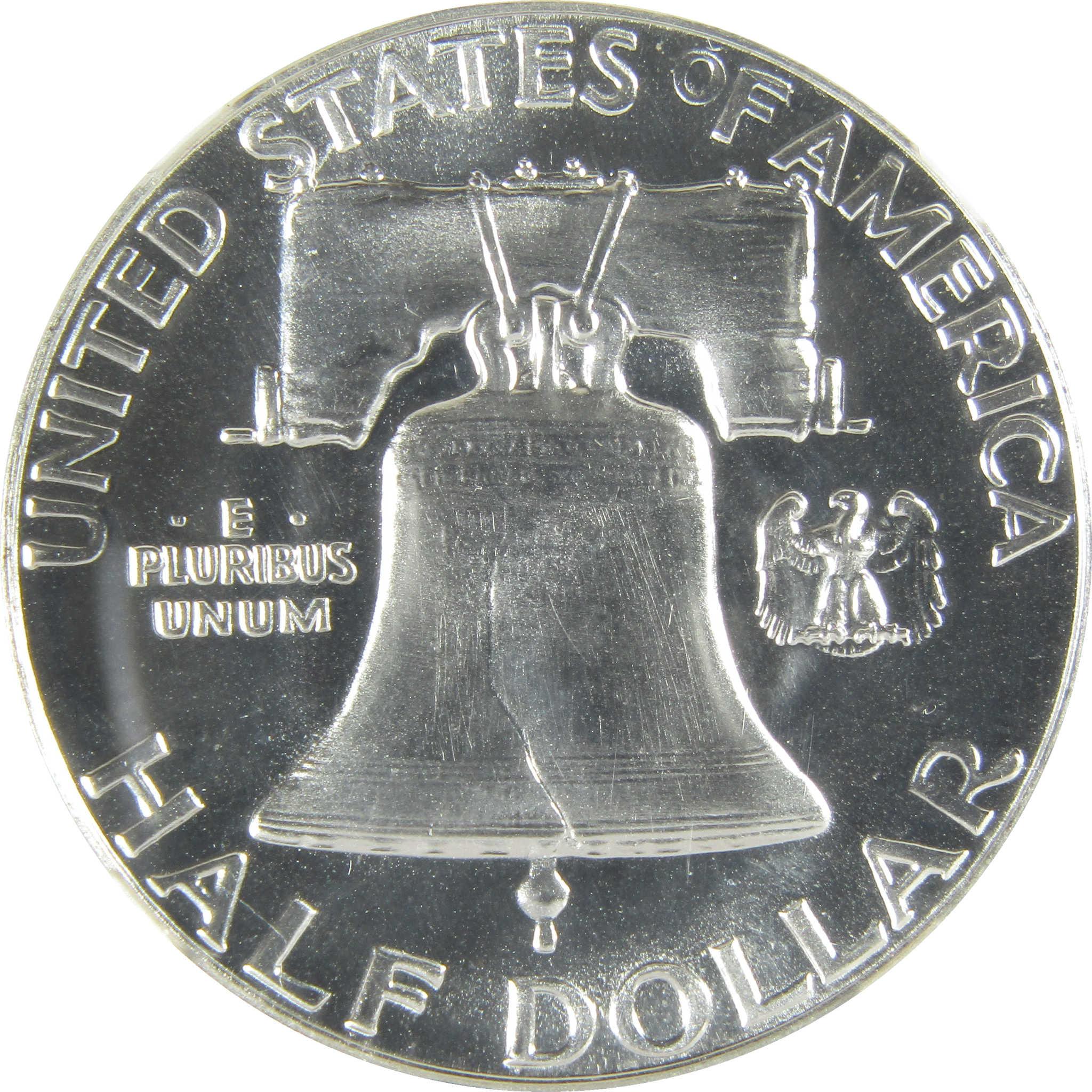 1955 Franklin Silver Half Dollar PF 68 NGC Proof 50c Coin SKU:I27401