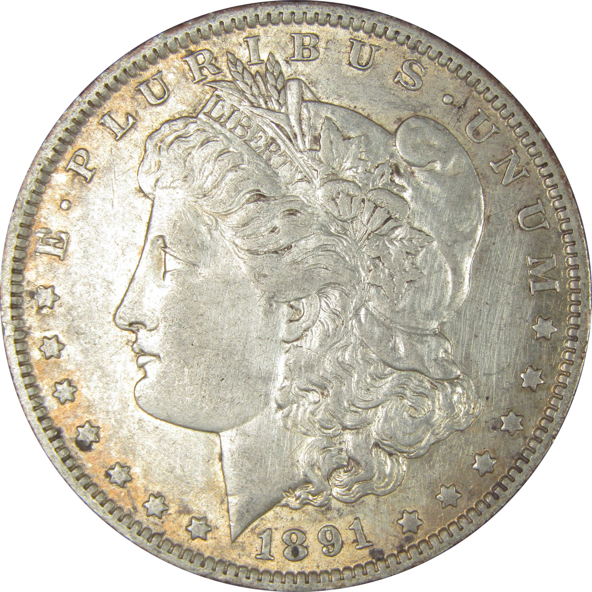1891 O Morgan Dollar XF EF Extremely Fine Details Silver SKU:CPC0884 - Morgan coin - Morgan silver dollar - Morgan silver dollar for sale - Profile Coins & Collectibles