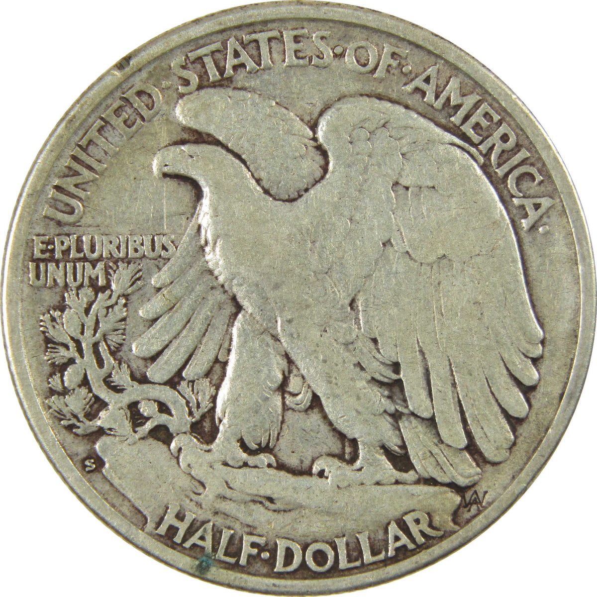 1927 S Liberty Walking Silver Half Dollar VF Very Fine Coin SKU:I28635