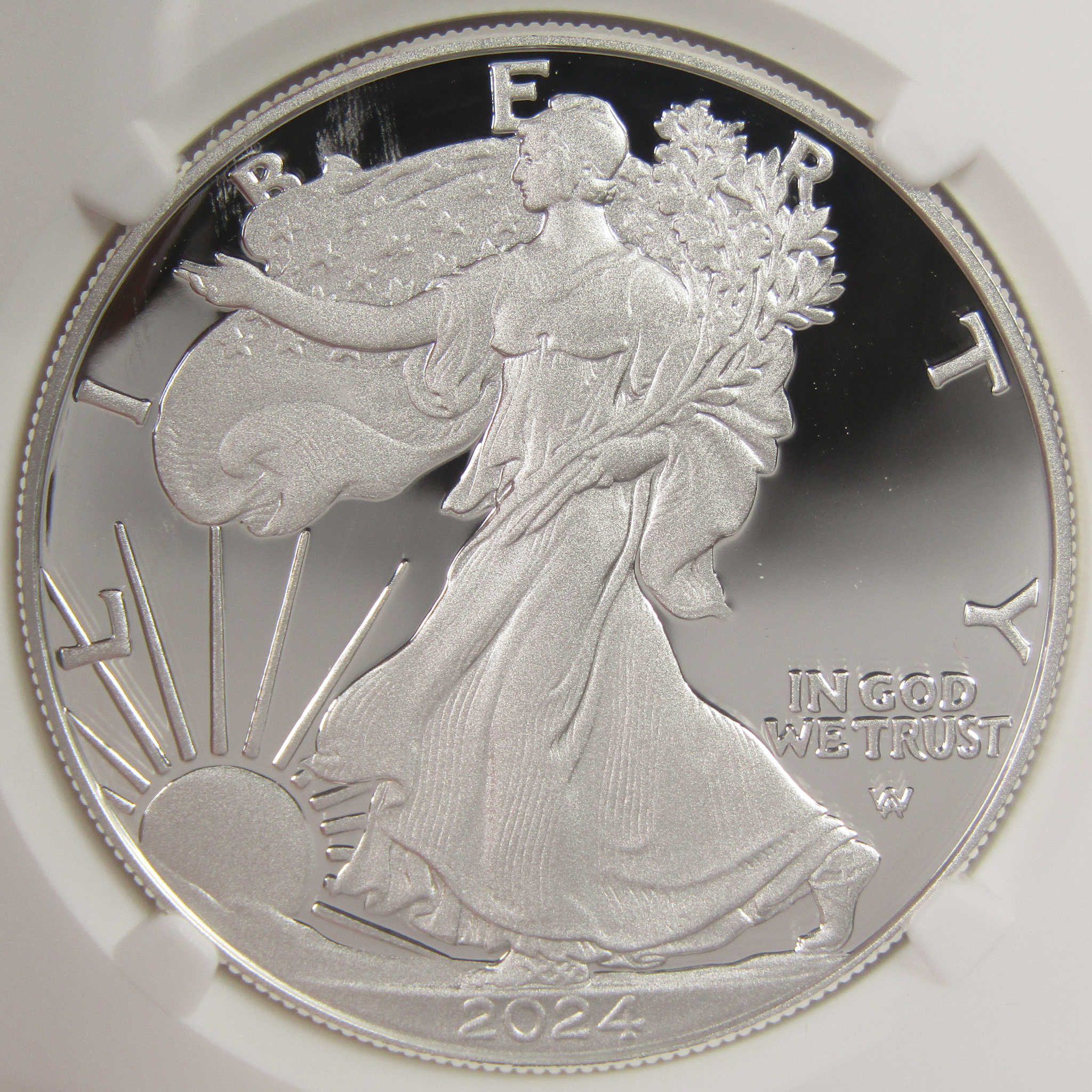 2024 W American Silver Eagle PF 69 UCAM NGC Proof Gaudioso SKU:OPC116