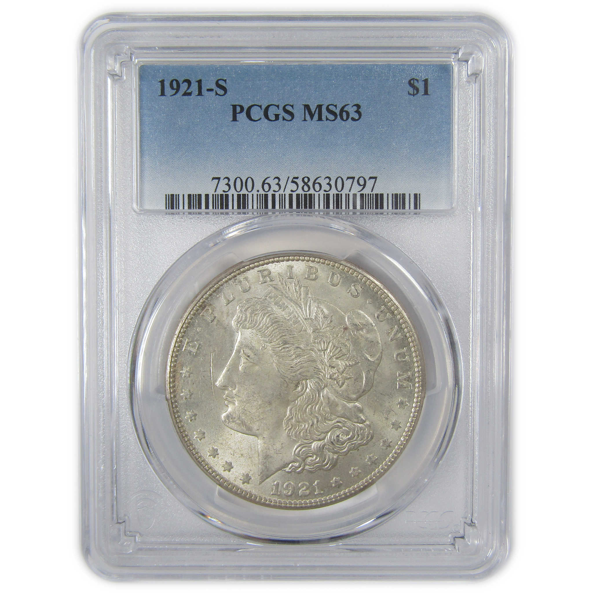 1921 S Morgan Dollar MS 63 PCGS Silver Uncirculated $1 Coin SKU:I23371 - Morgan coin - Morgan silver dollar - Morgan silver dollar for sale - Profile Coins & Collectibles