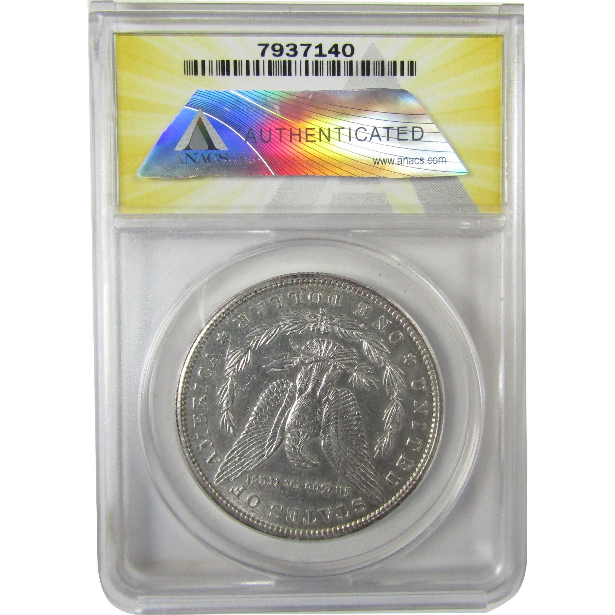 1887 S Morgan Silver Dollar AU 53 ANACS $1 Coin SKU:I27950 - Morgan coin - Morgan silver dollar - Morgan silver dollar for sale - Profile Coins & Collectibles