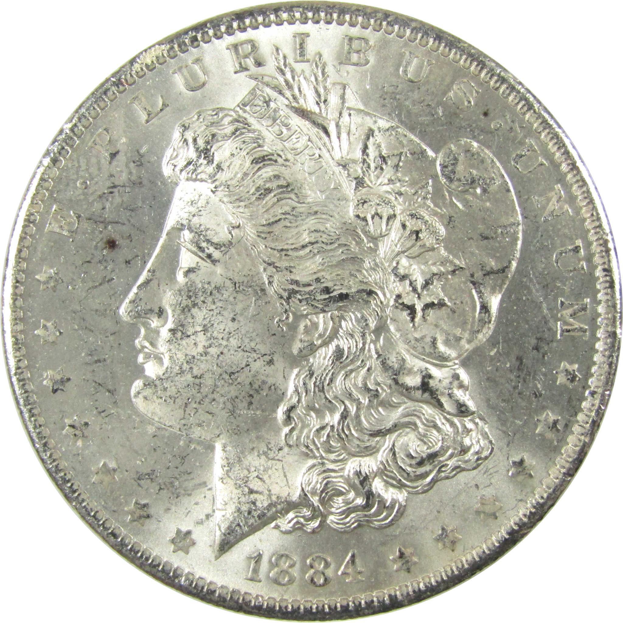1884 O Morgan Silver Dollar Uncirculated Mint State $1 Coin SKU:I27083 - Morgan coin - Morgan silver dollar - Morgan silver dollar for sale - Profile Coins & Collectibles