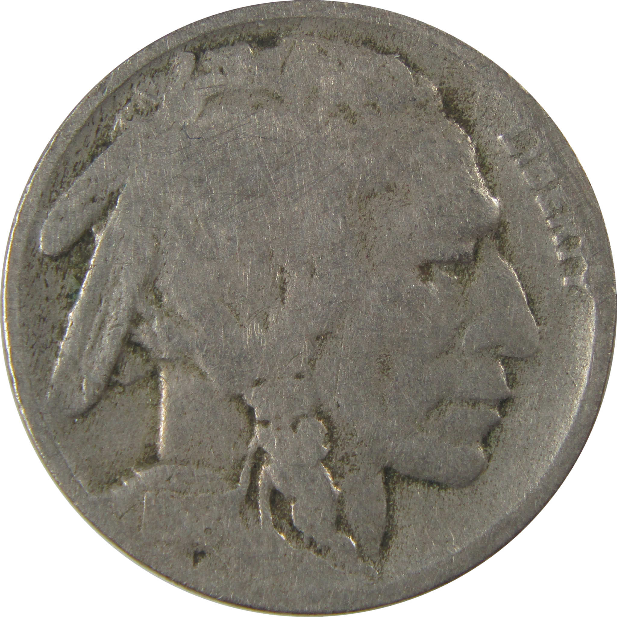 1918 D Indian Head Buffalo Nickel AG About Good 5c Coin SKU:I23732