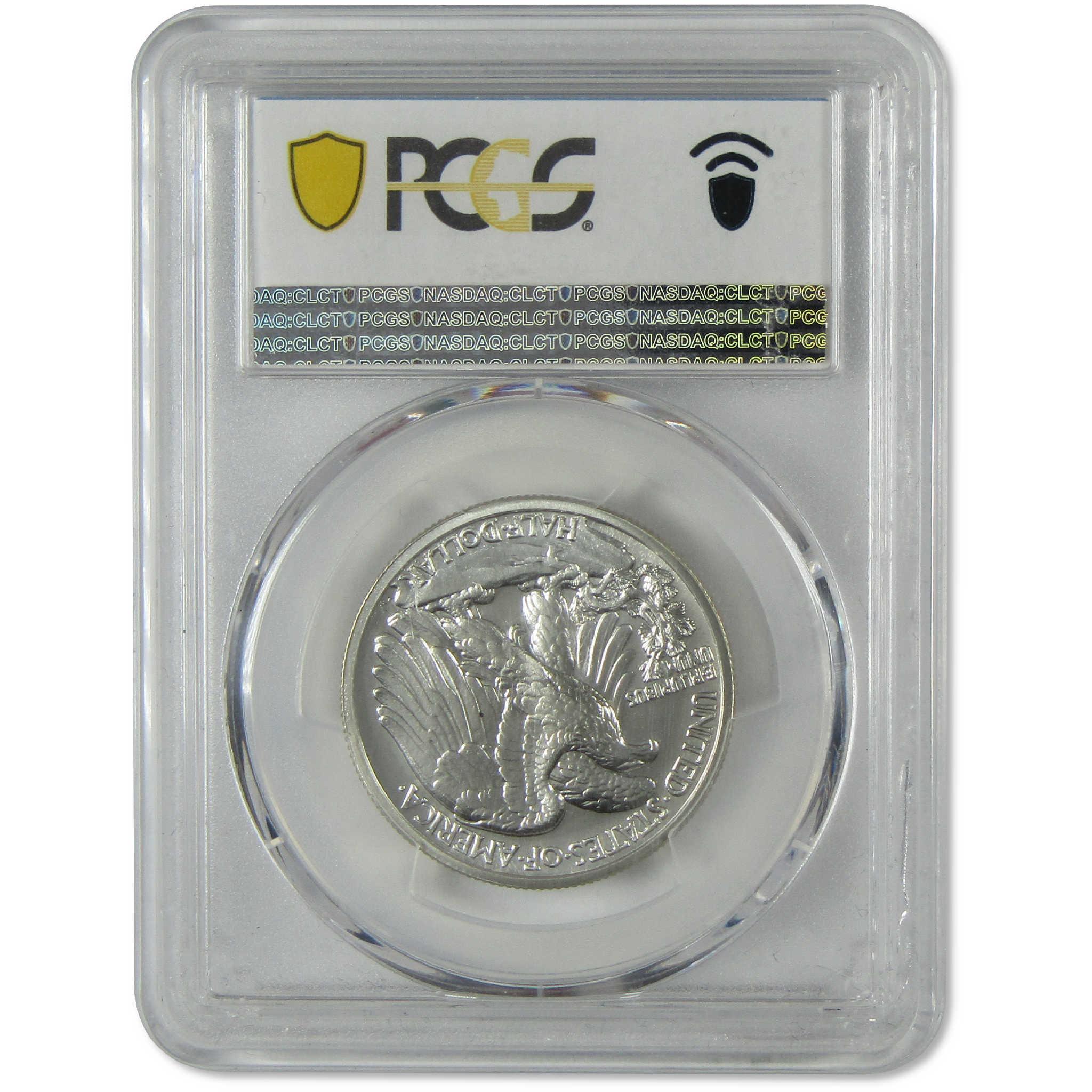 1938 Liberty Walking Silver Half Dollar PR 67 PCGS CAC Proof 50c Coin
