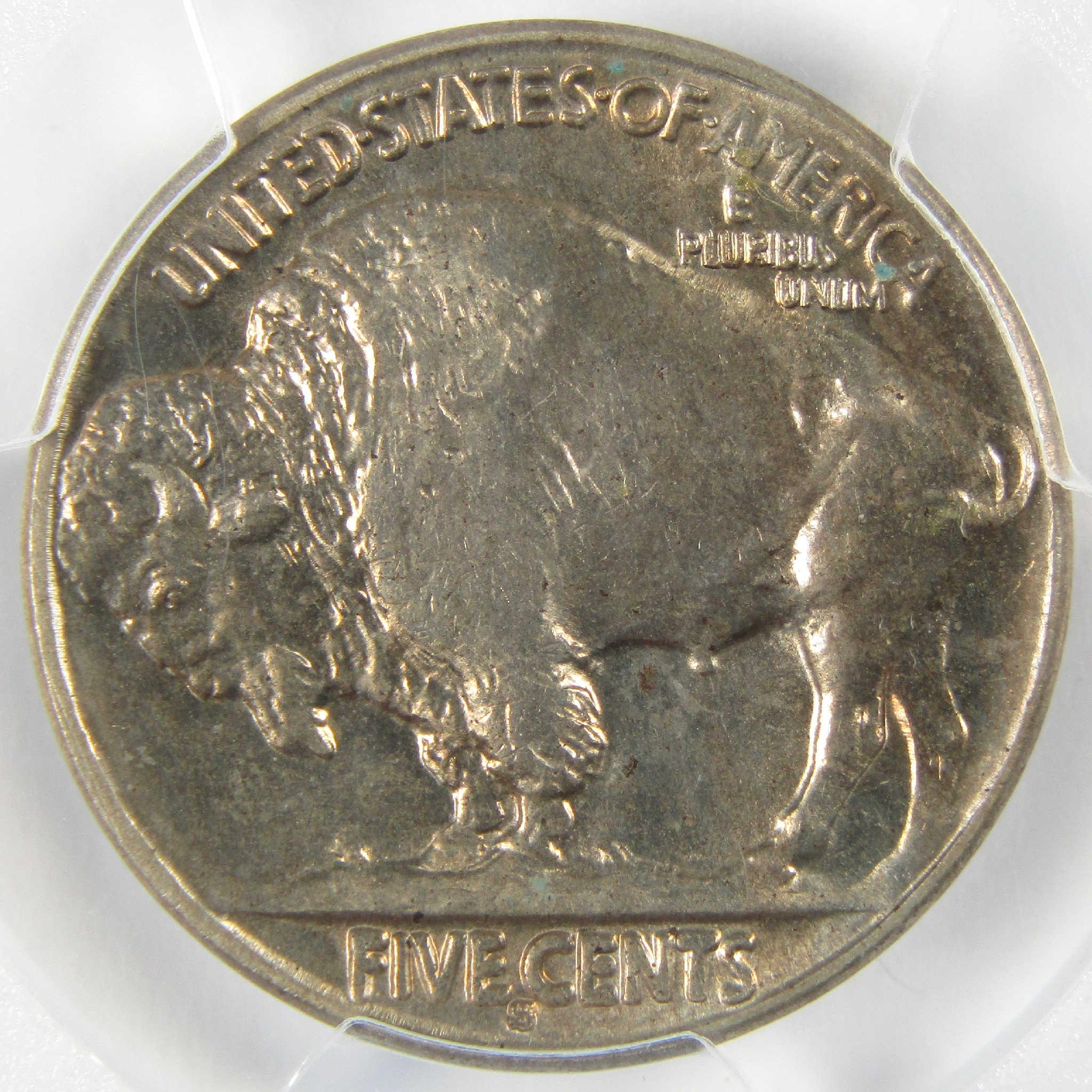 1914 S Indian Head Buffalo Nickel MS 65 PCGS Uncirculated 5c Coin