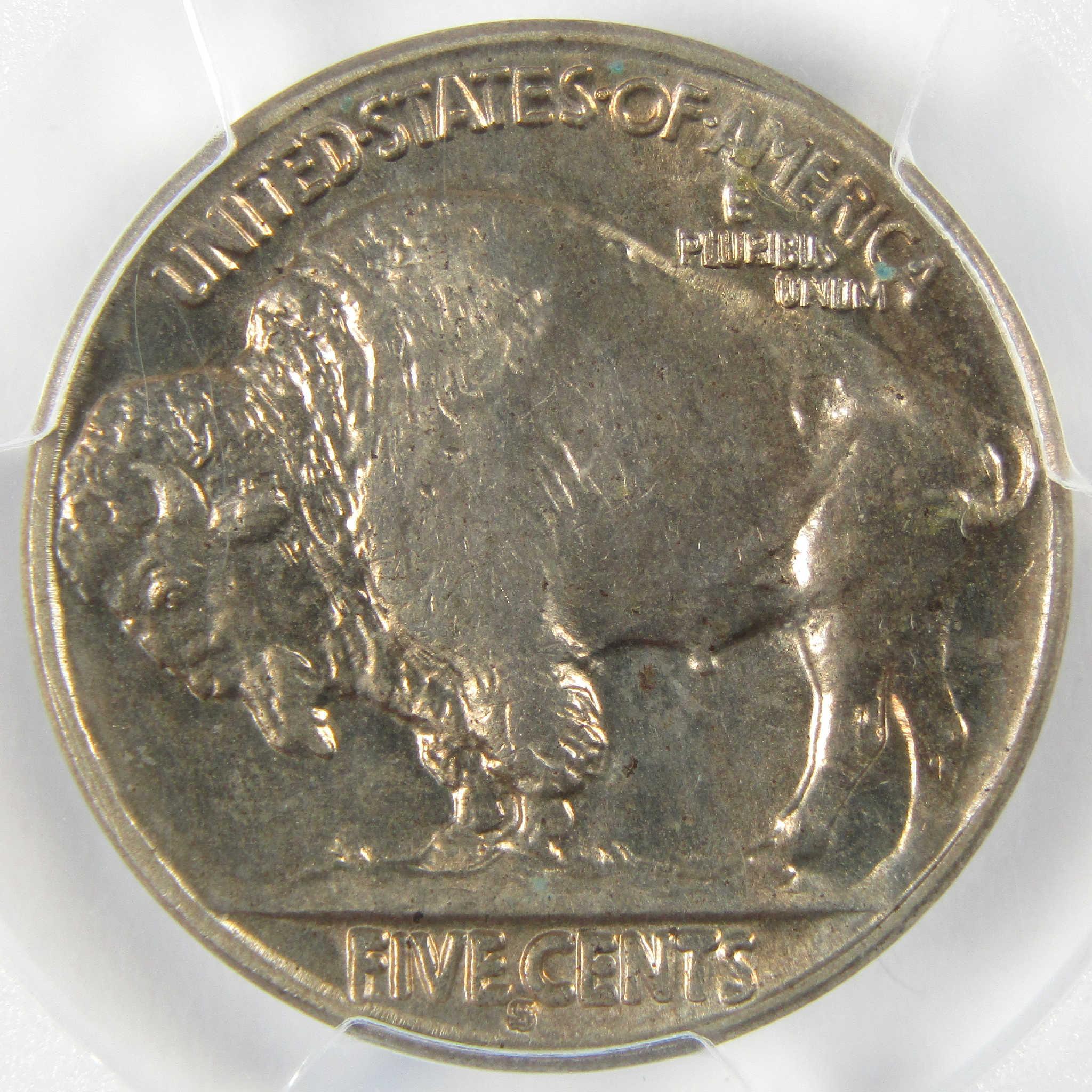 1914 S Indian Head Buffalo Nickel MS 65 PCGS Uncirculated 5c Coin