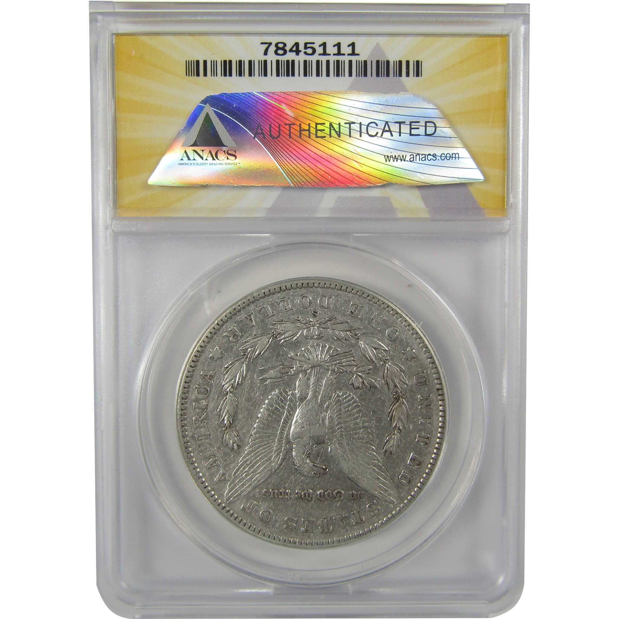 1904 S Morgan Dollar EF 40 Details ANACS Silver $1 Coin SKU:I21182 - Morgan coin - Morgan silver dollar - Morgan silver dollar for sale - Profile Coins & Collectibles