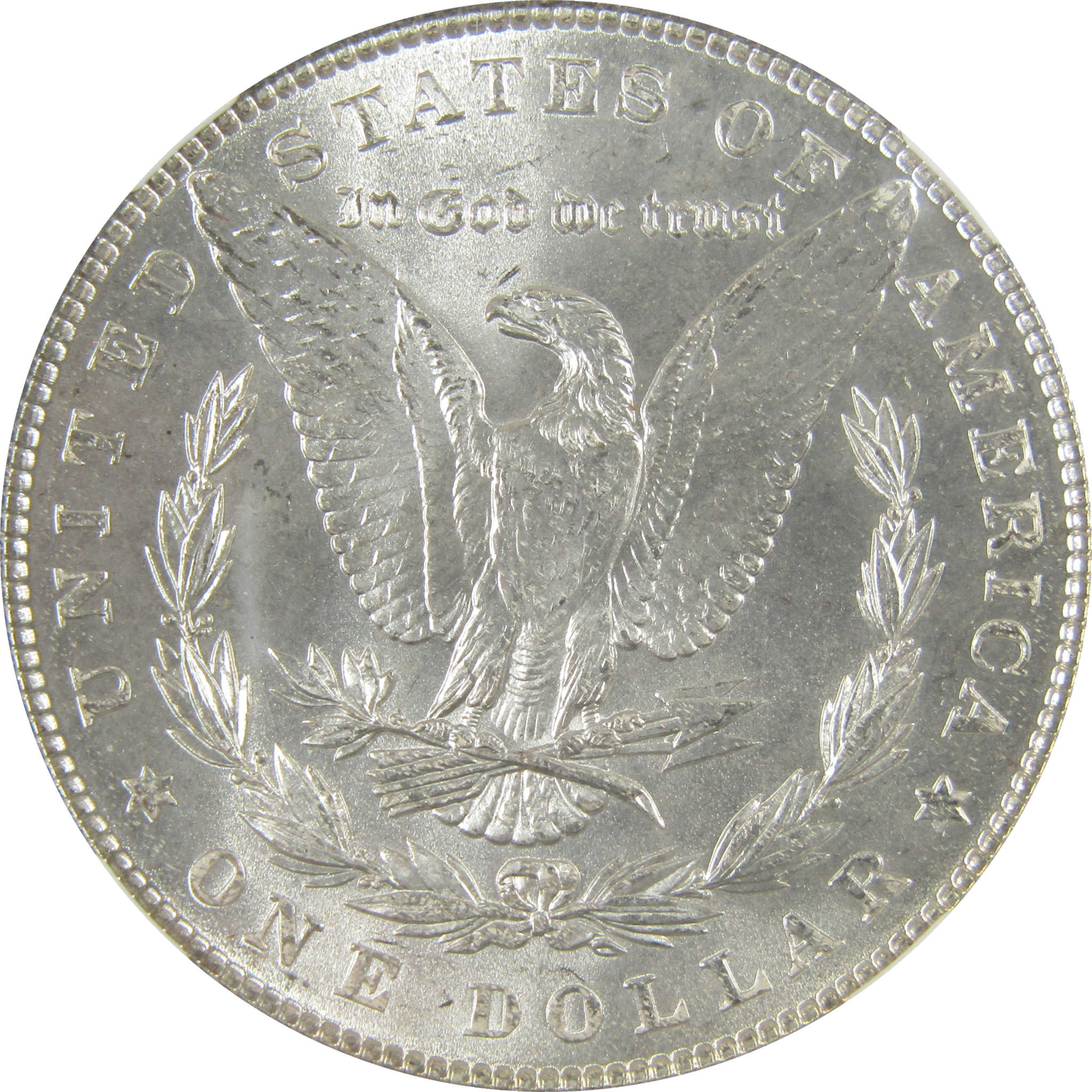 1886 Morgan Silver Dollar MS 64 NGC Uncirculated $1 Coin SKU:I27909