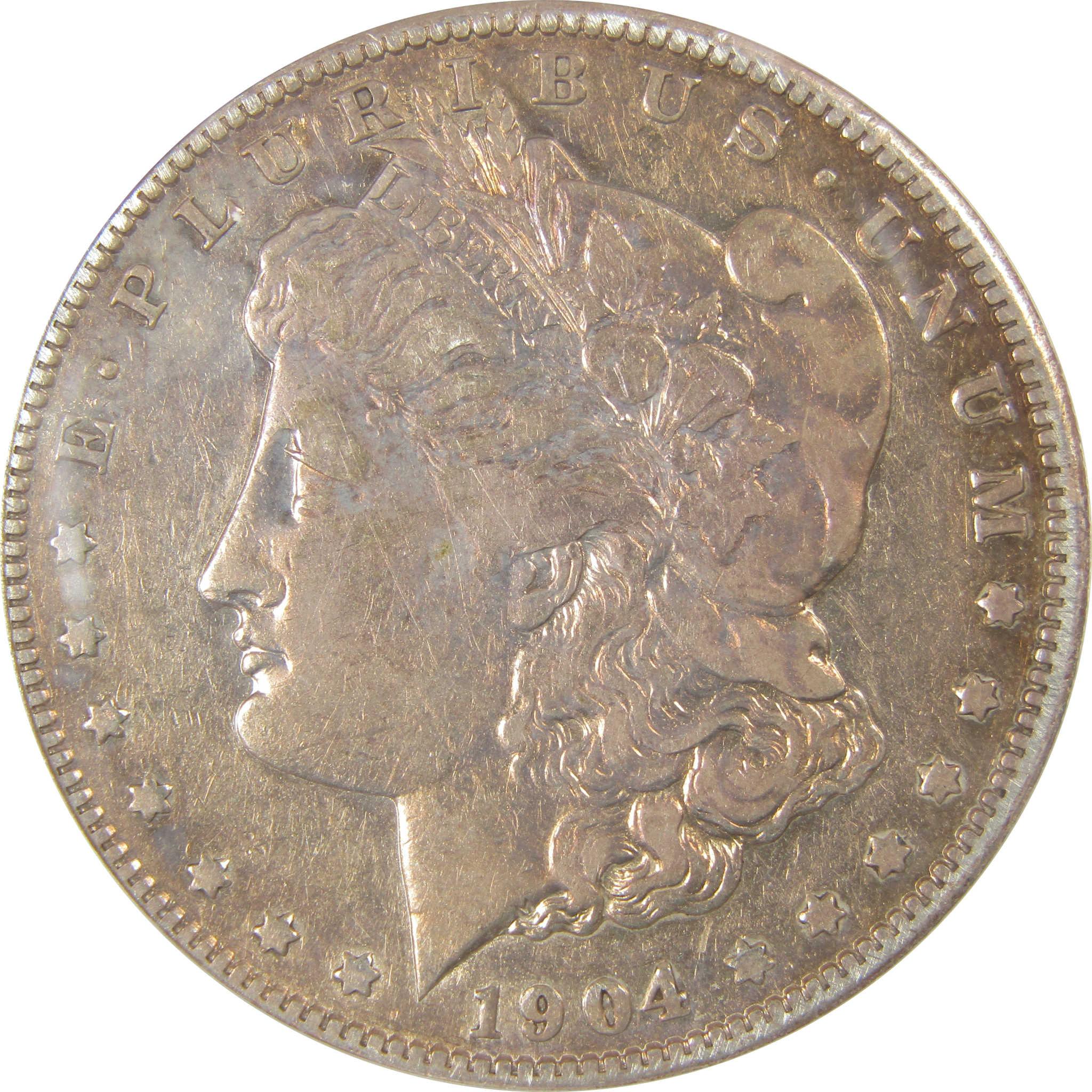1904 S Morgan Dollar VF 30 Details ANACS Silver $1 Coin SKU:I21150 - Morgan coin - Morgan silver dollar - Morgan silver dollar for sale - Profile Coins & Collectibles