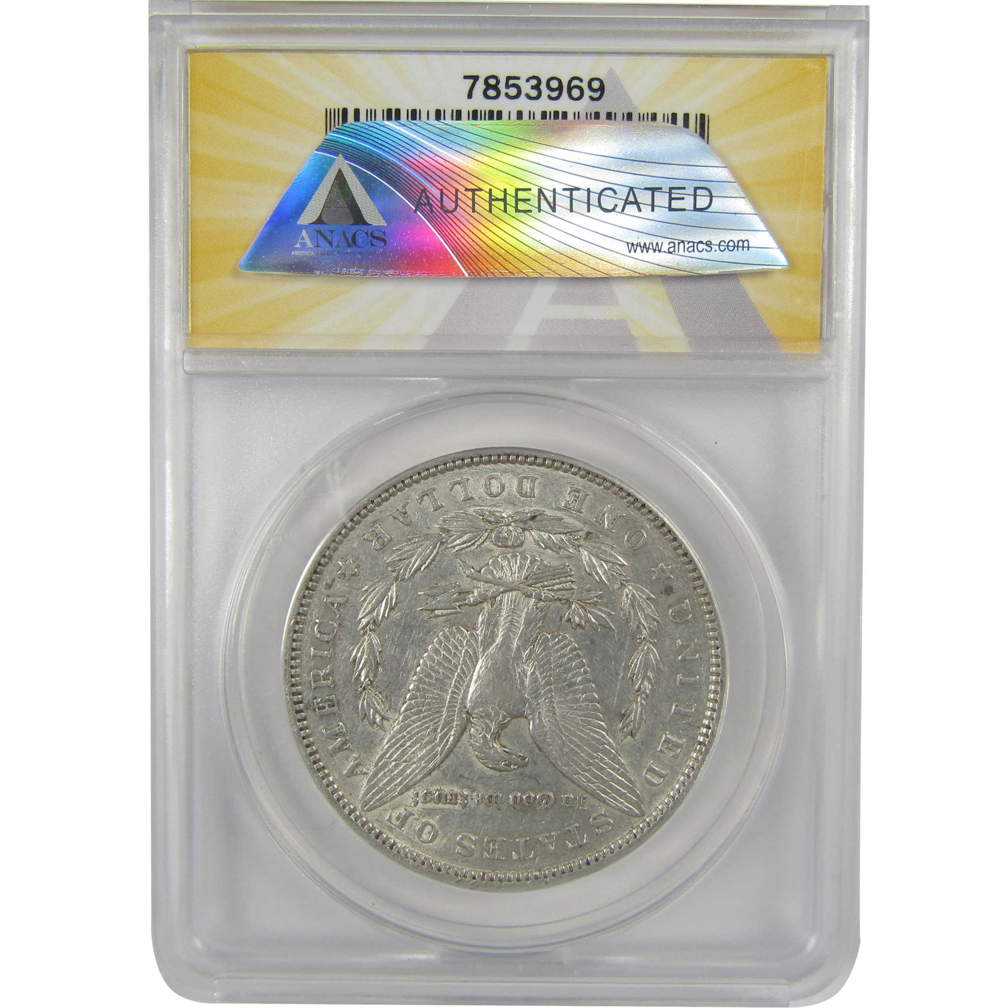 1893 Morgan Dollar EF 45 ANACS Silver $1 Coin SKU:I20771 - Morgan coin - Morgan silver dollar - Morgan silver dollar for sale - Profile Coins & Collectibles