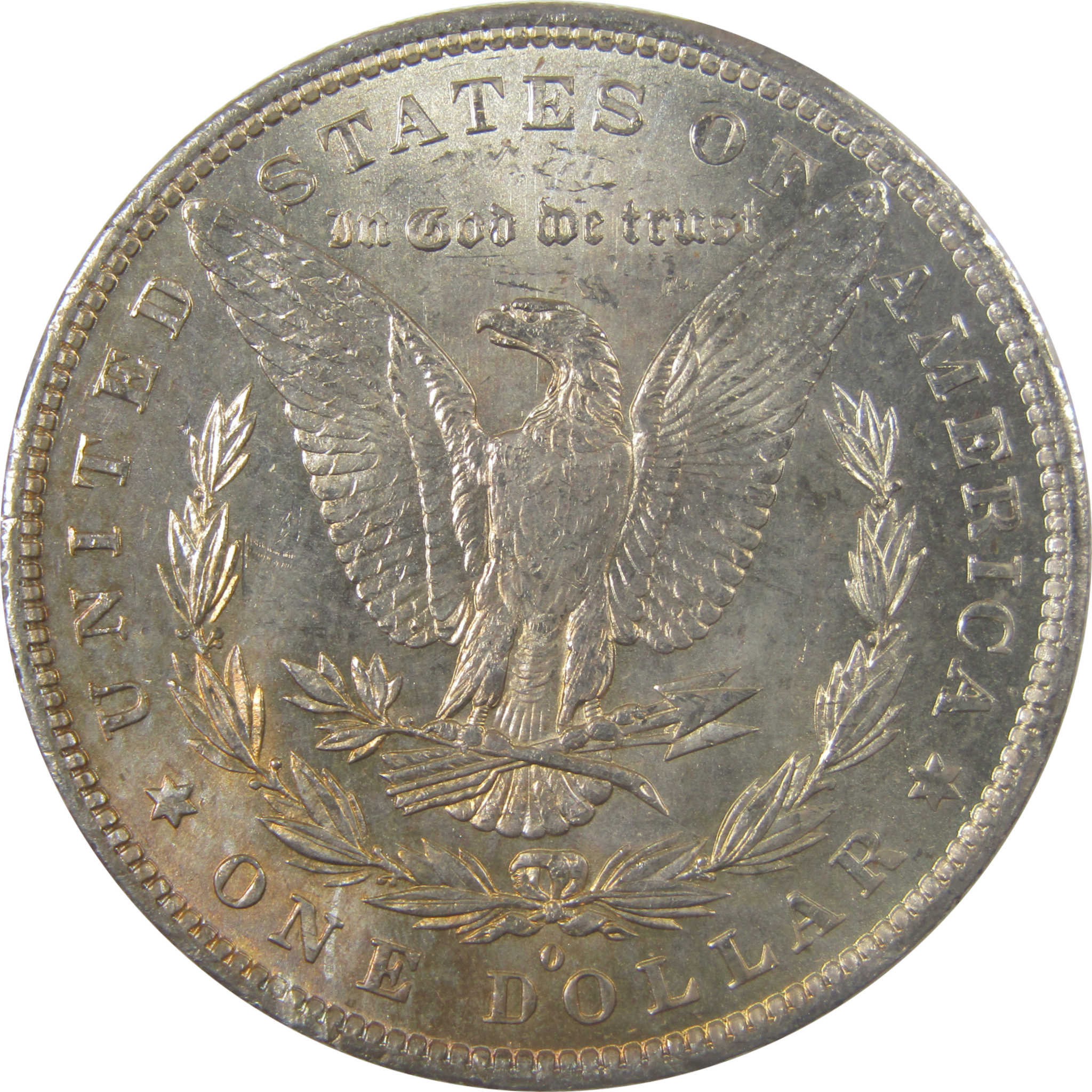 1883 O Morgan Silver Dollar Uncirculated Mint State Toned SKU:I24849