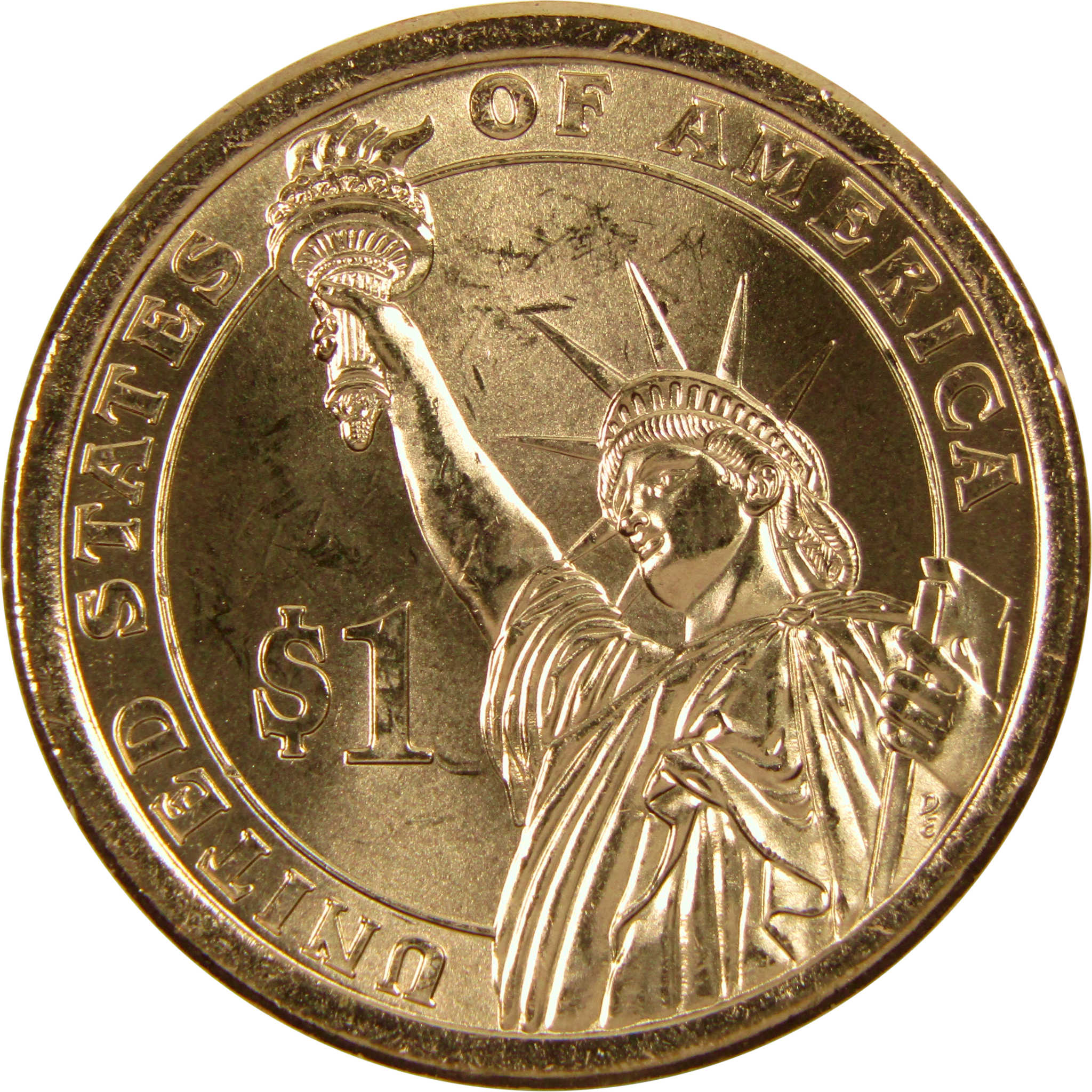 2014 P Calvin Coolidge Presidential Dollar BU Uncirculated $1 Coin