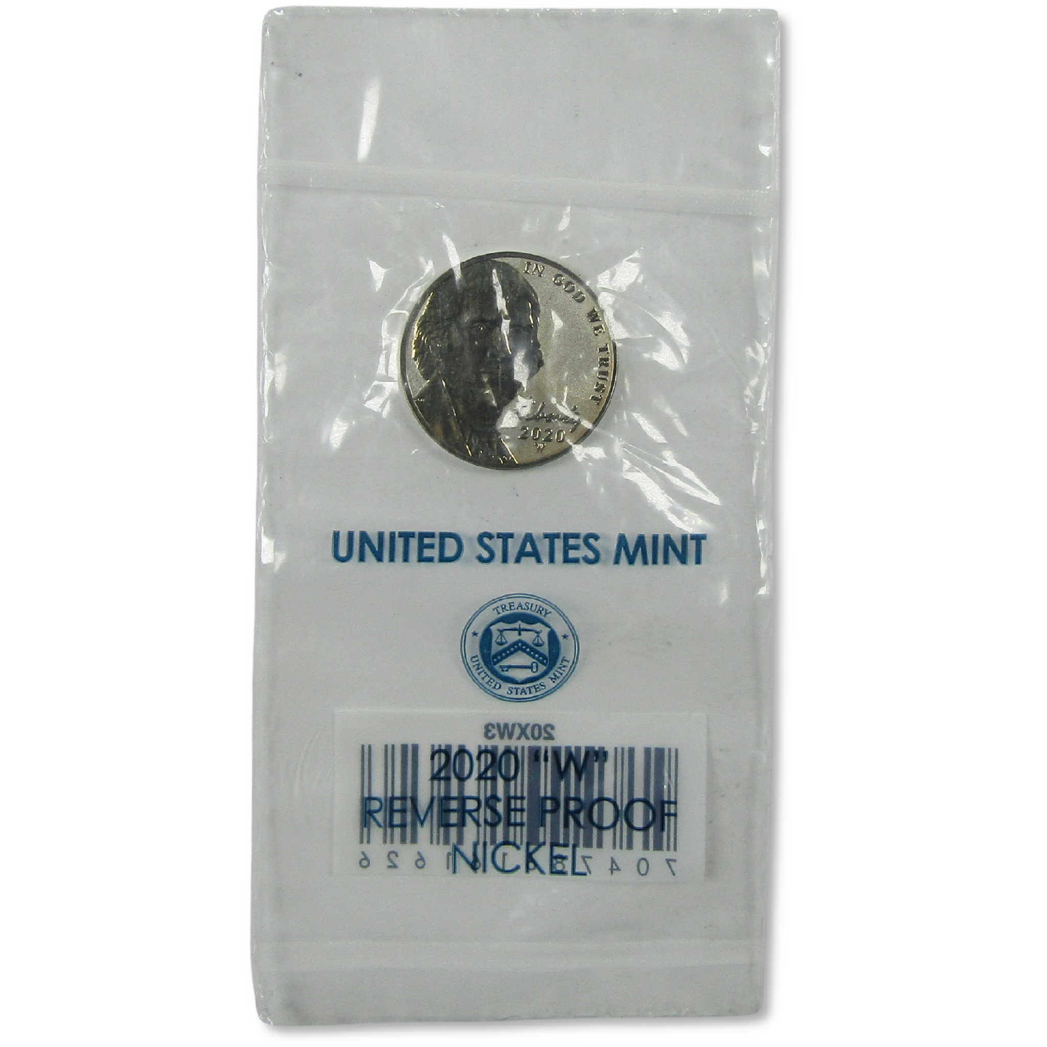 2020 West Point Special Edition Reverse Proof Jefferson Nickel