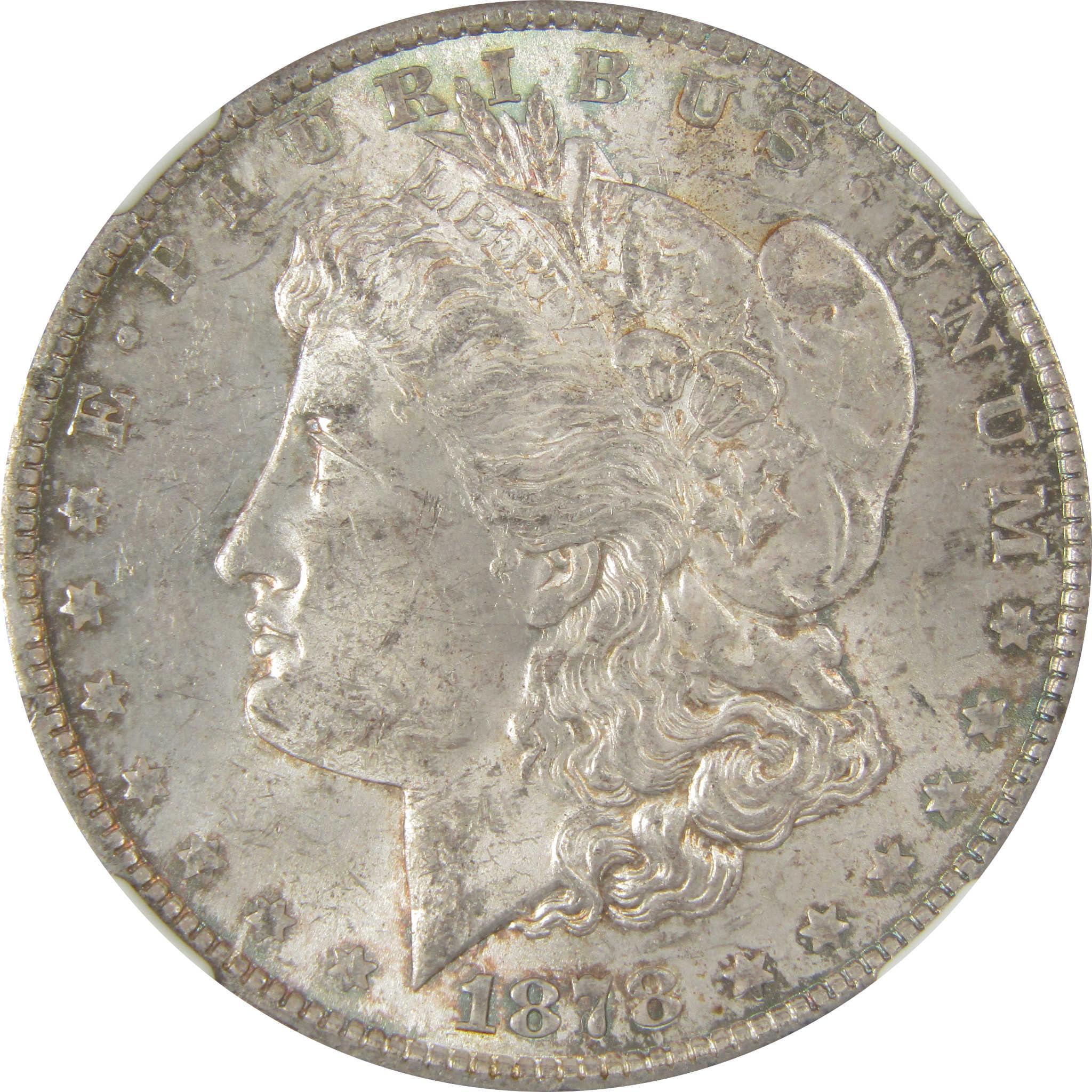 1878 7TF Rev 79 Morgan Dollar MS 62 NGC Silver Uncirculated SKU:I20018 - Morgan coin - Morgan silver dollar - Morgan silver dollar for sale - Profile Coins & Collectibles